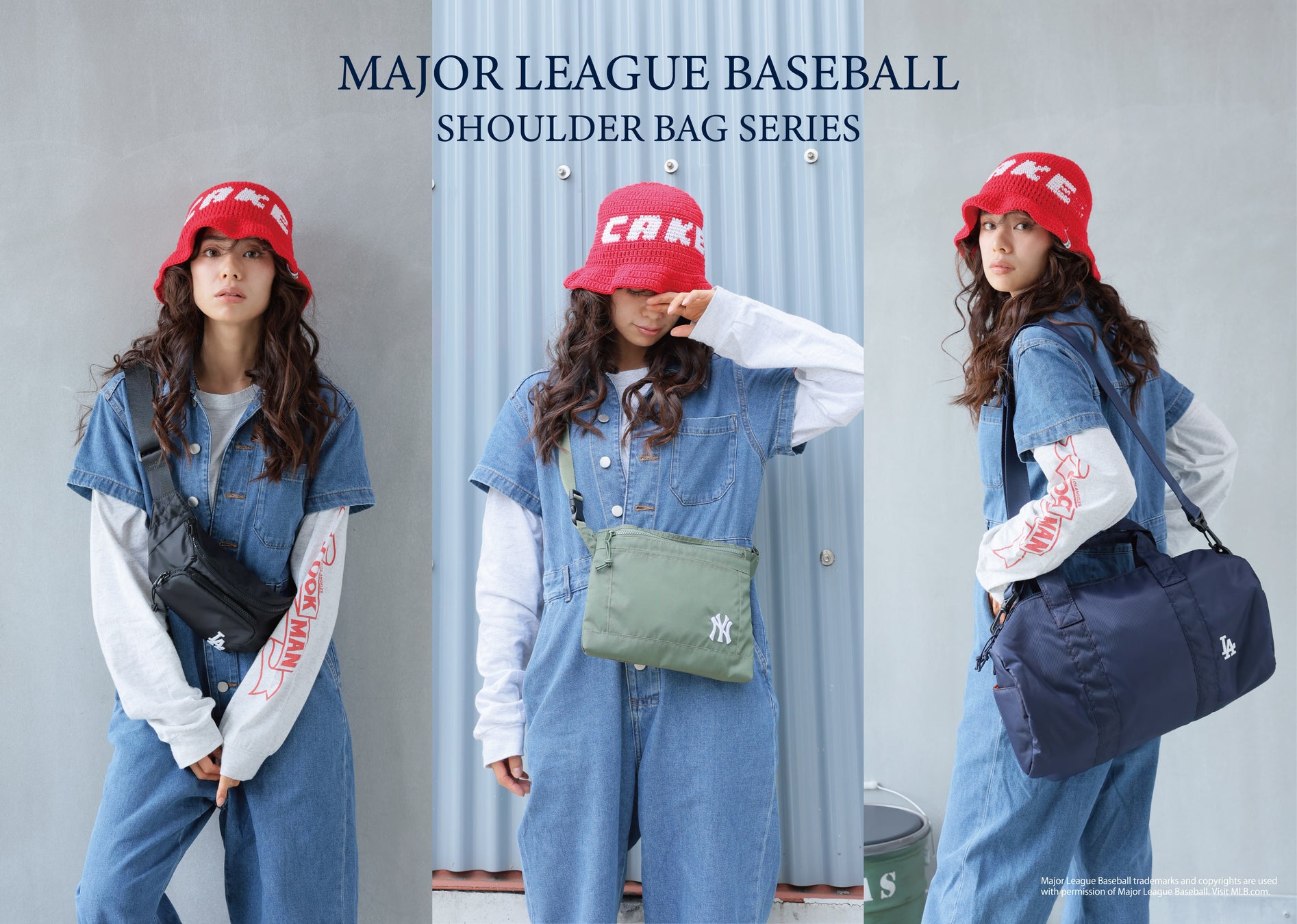 MLBより、Shoulder Bagシリーズがリリース！