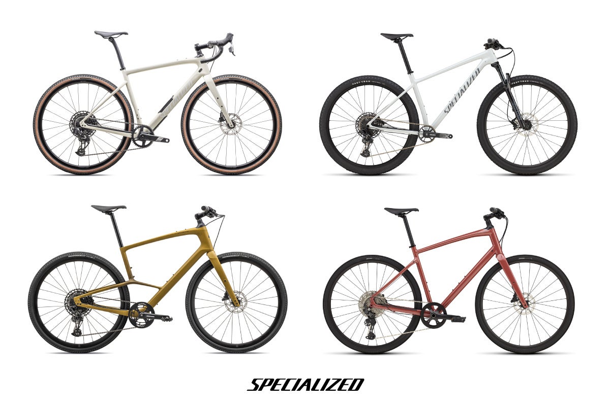 スペシャライズドのクロスバイク、ハードテイルMTB、グラベルバイクに新色が登場