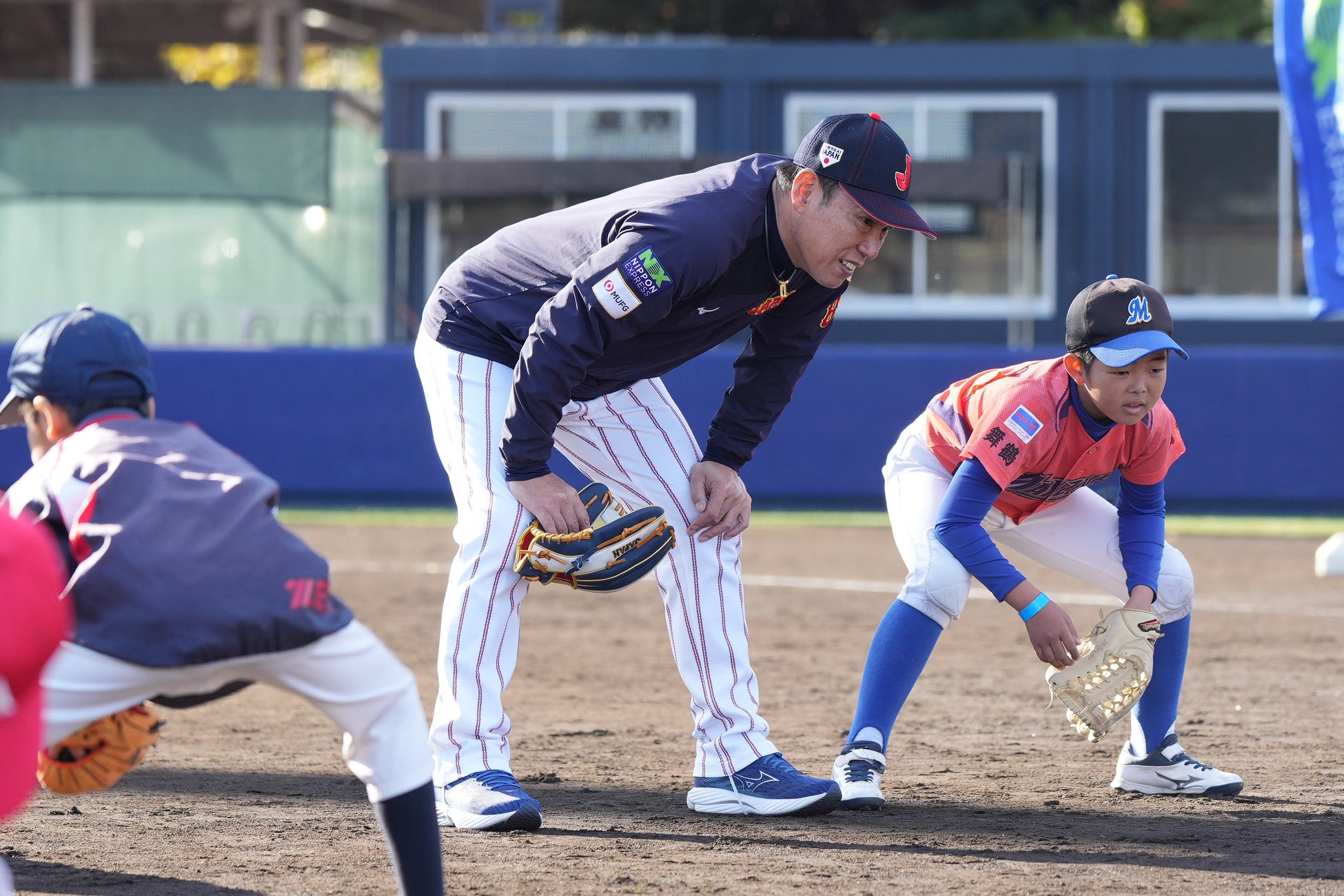 「ＮＸグループ×侍ジャパン 野球教室」を開催