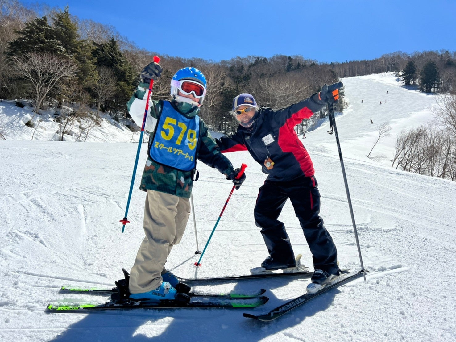 【こどもの休日の過ごし方】１対１のプライベート スキースクール