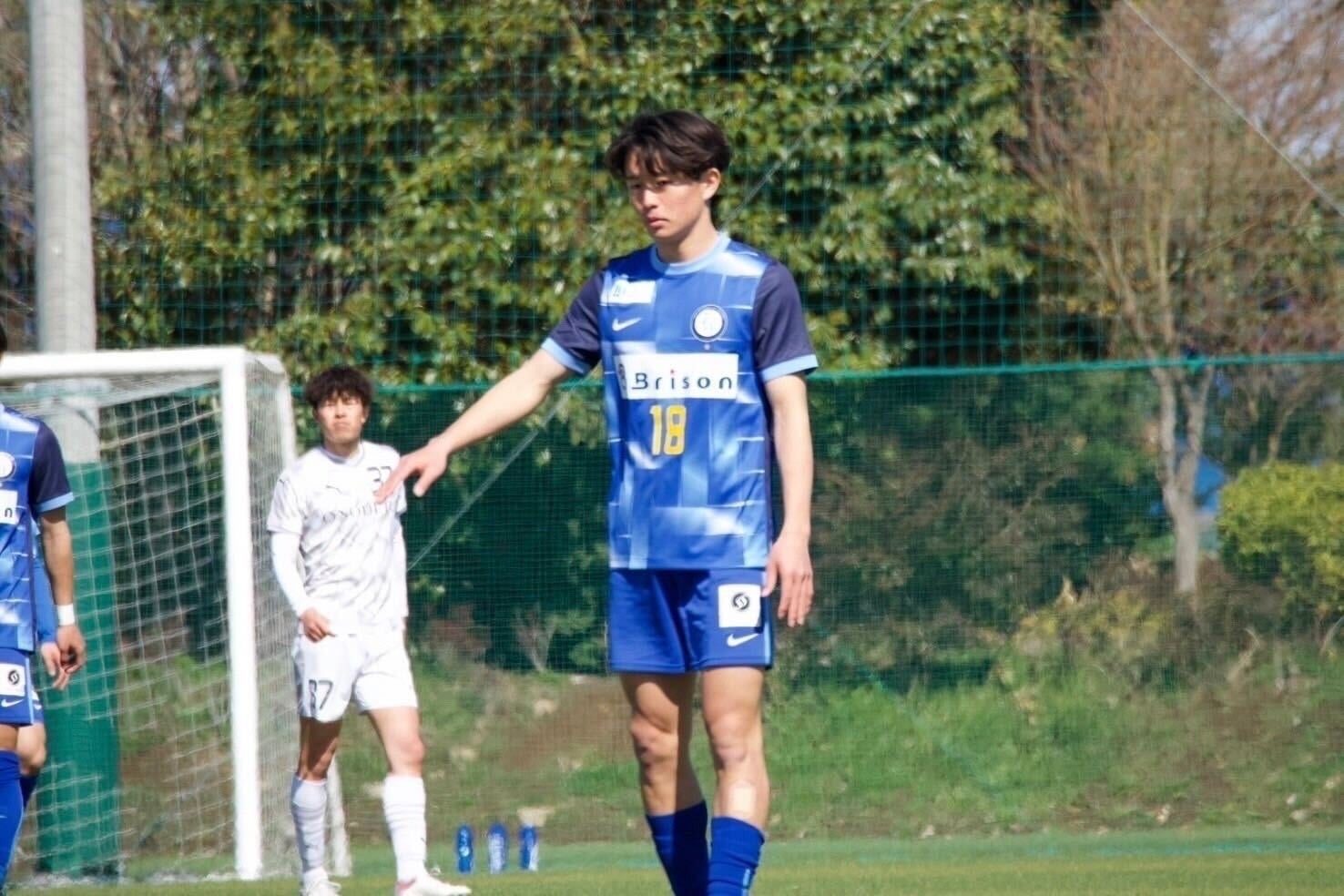 【桐蔭横浜大学】サッカー部 久永 瑠音さん（スポーツ健康政策学部3年）2026シーズンより「いわきFC」へ加入内定