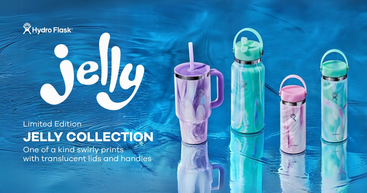 日本限定サイズも！海の世界を閉じ込めた「Jelly Collection」。Hydro Flask®(ハイドロフラスク)より限定モデルが新しく登場！