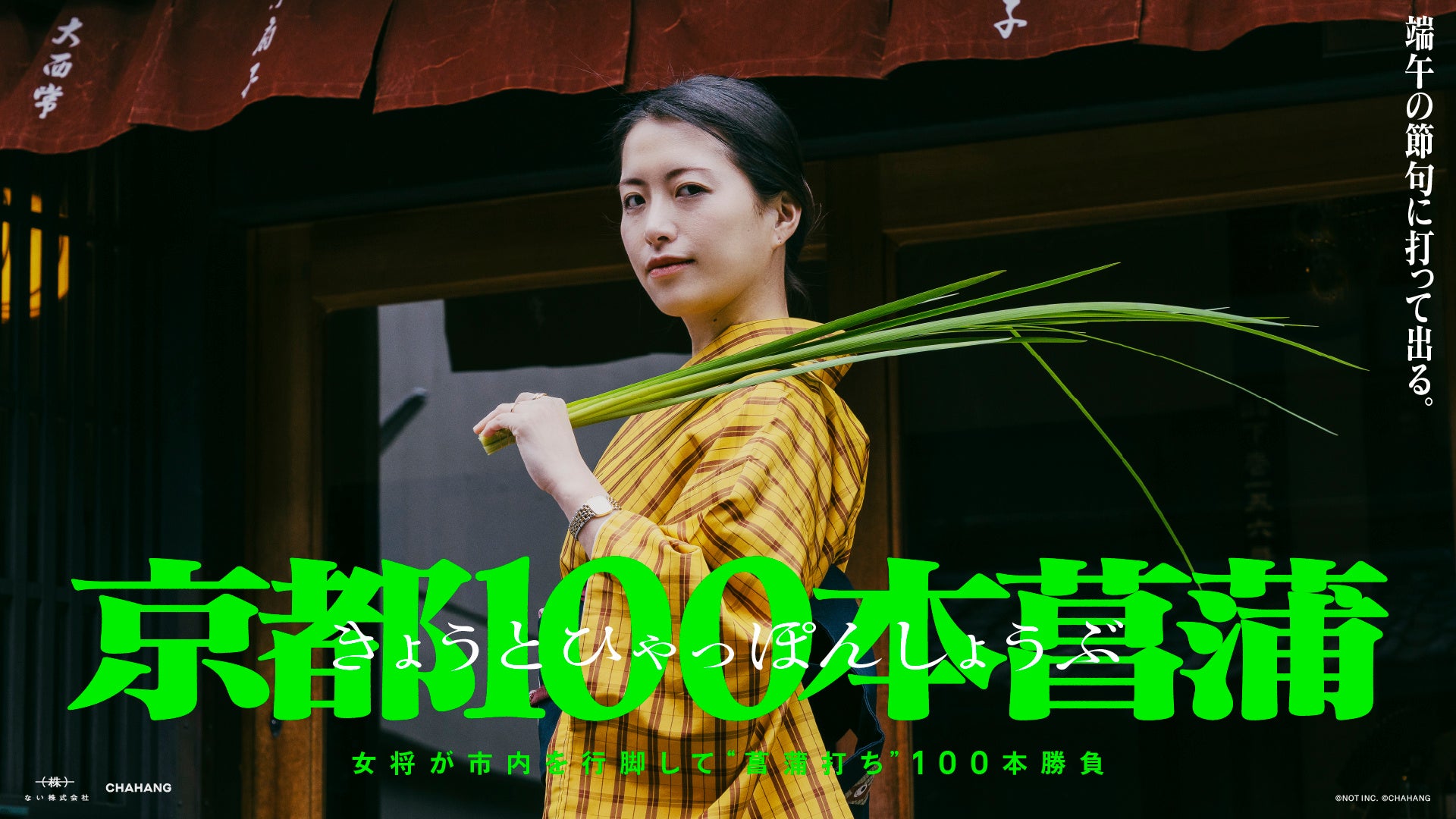 失われゆく伝統行事「菖蒲打ち」を広める巡業型イベント「京都100本菖蒲」開催決定
