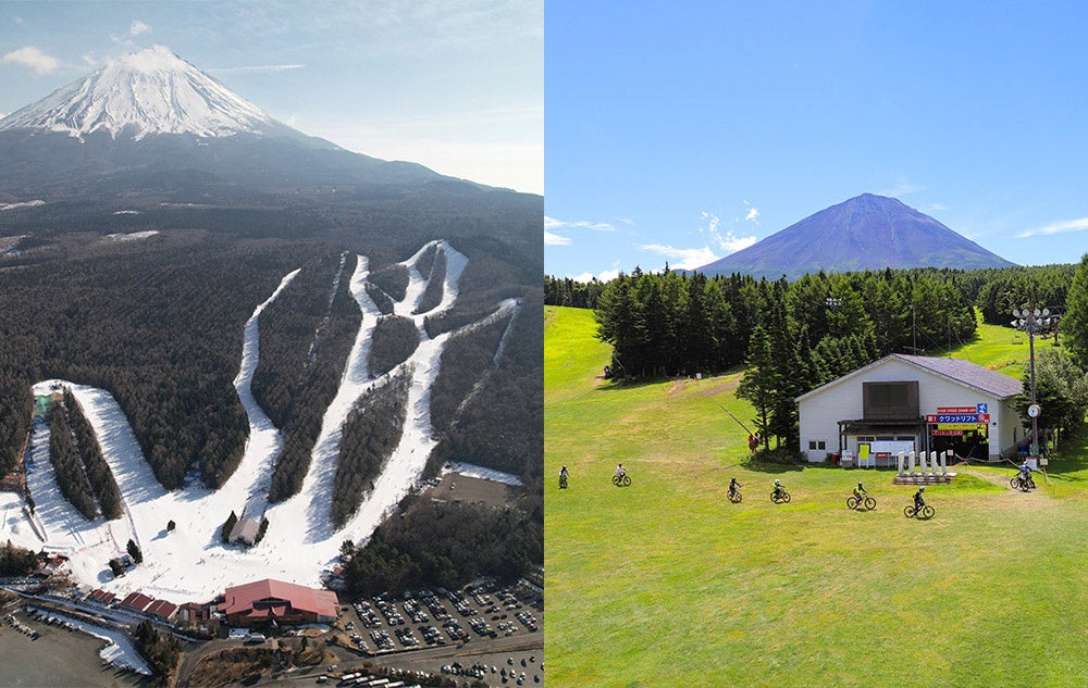 山梨県・鳴沢村「ふじてんリゾート」2025グリーンシーズンは、メインリフト「クワッドリフト」の架け替え工事に伴い、変則営業を行います。5/3(土・祝)から営業開始(予定)。