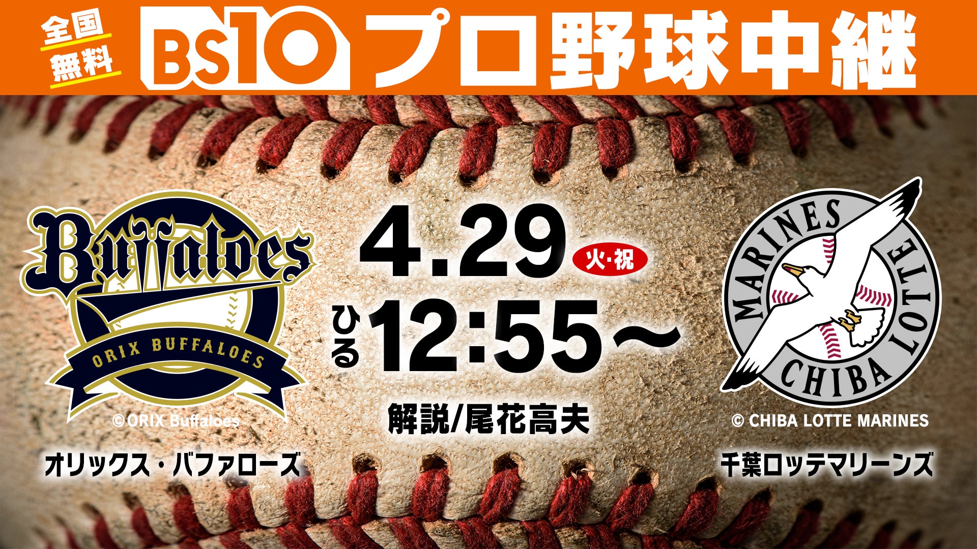 プロ野球『オリックス・バファローズvs千葉ロッテマリーンズ』