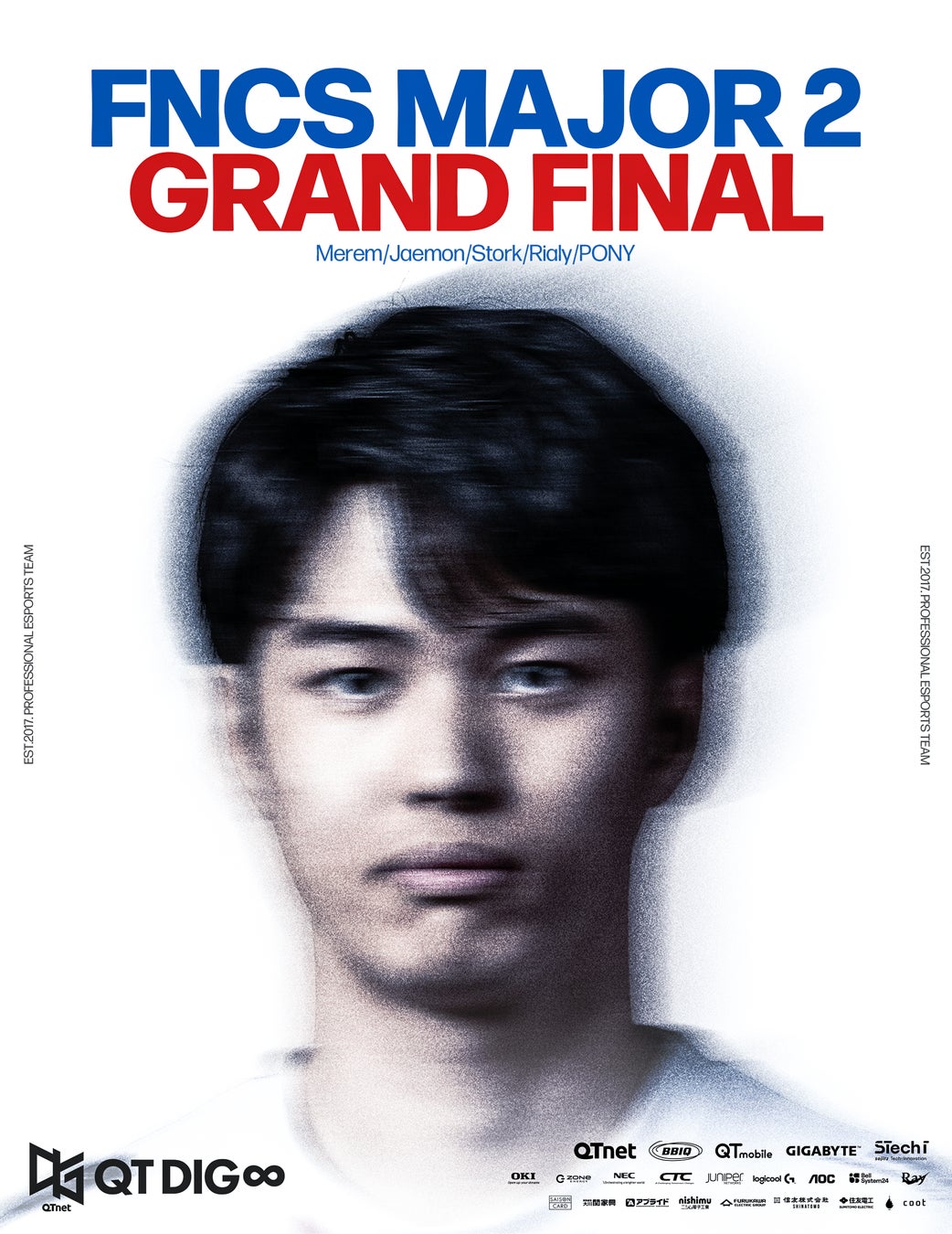 プロeスポーツチーム「QT DIG∞」FORTNITE部門 Fortnite Champion Series 2025 Major 2 ASIA グランドファイナル 進出