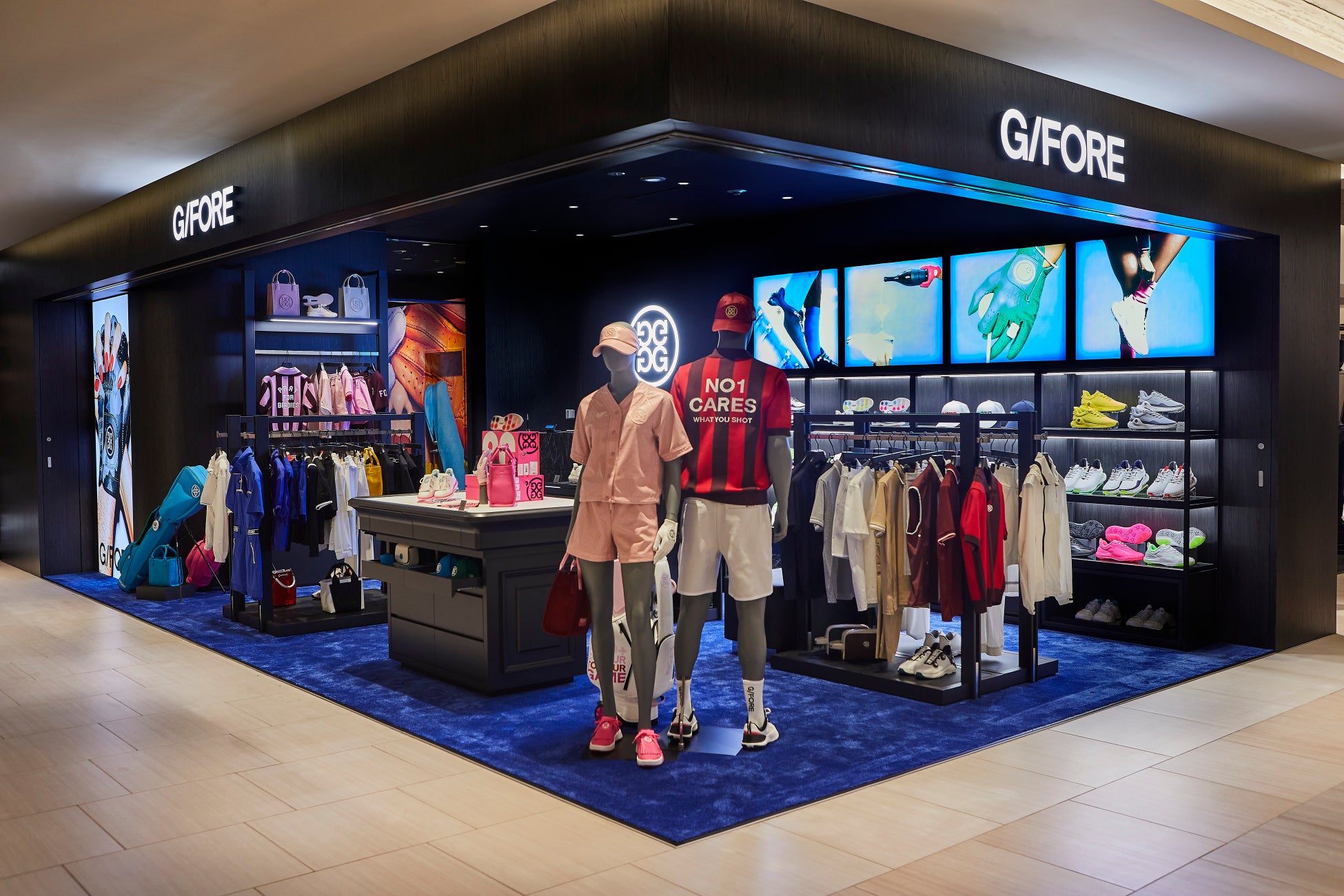 LA発ラグジュアリーゴルフブランド「G/FORE（ジーフォア）GINZA SIXの直営店をリニューアルオープン