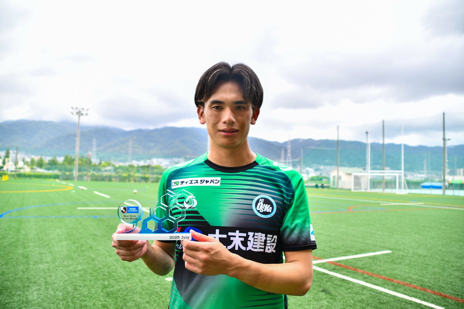 【いわきFC】石渡ネルソン選手が7月度「明治安田J2月間ヤングプレーヤー賞(J2)」を受賞