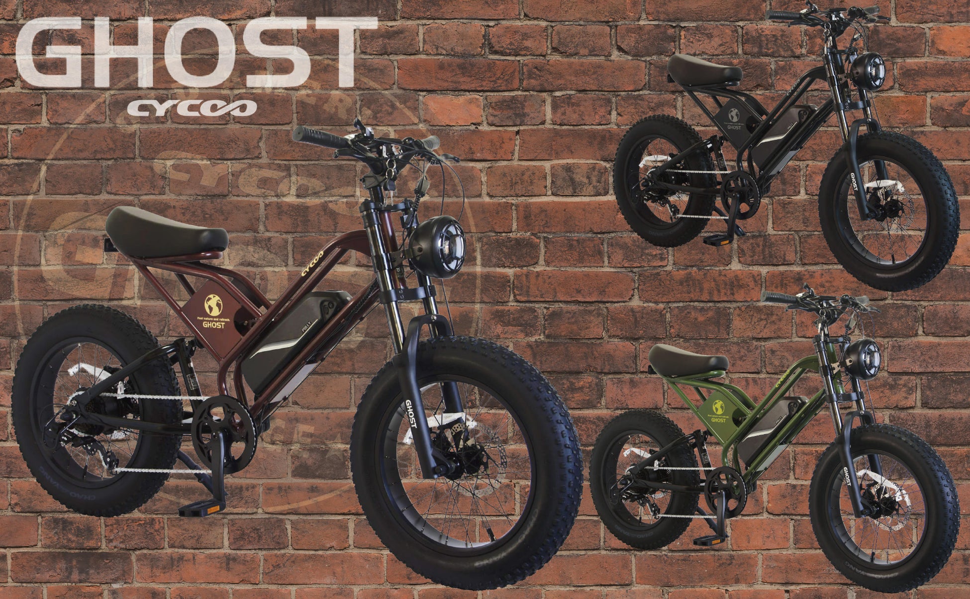 【遂にシリーズ化】折り畳みファットバイクCYCOO GHOST WOLF (サイクーゴーストウルフ)が2026年9月5日(金)より発売開始決定!