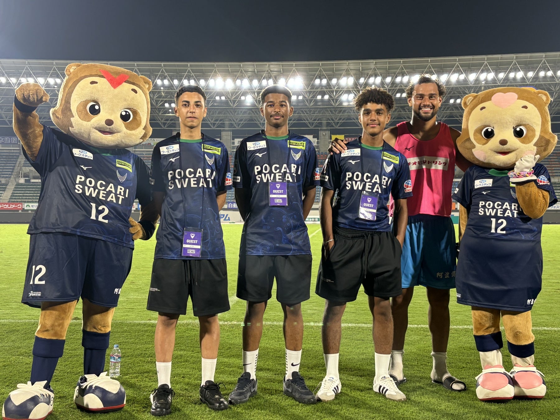 中東諸国のサッカージュニア選手との国際交流を徳島県で実施「POCARI SWEAT × TOKUSHIMA VORTIS Football Dream Project」第5弾