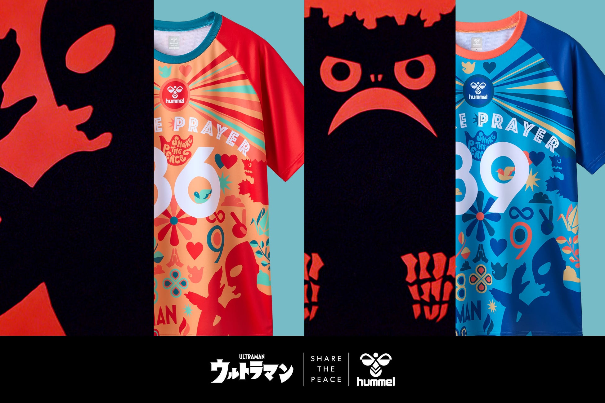 SSKがウルトラマンコラボでピースベースボールシャツを発表！