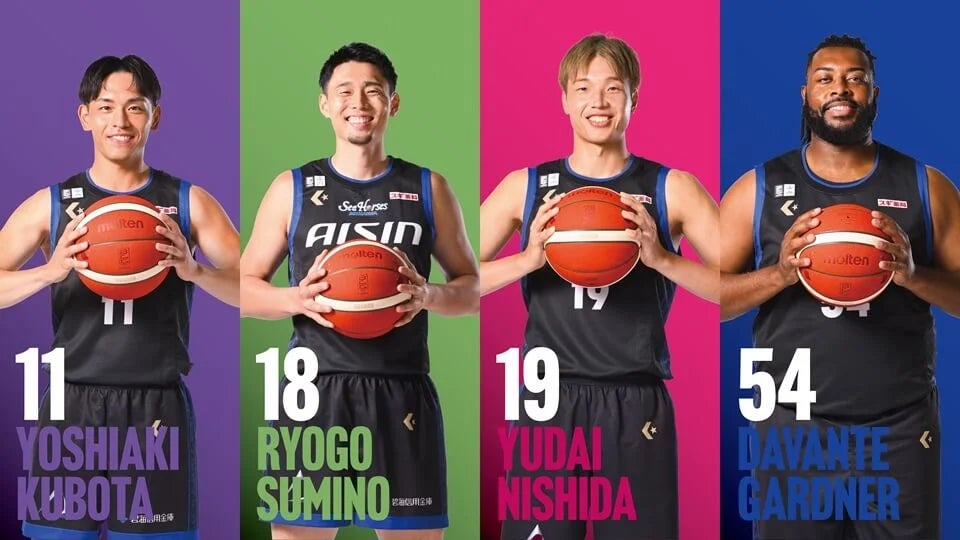 2025-26シーズン「選手カラー」グッズ販売のお知らせ