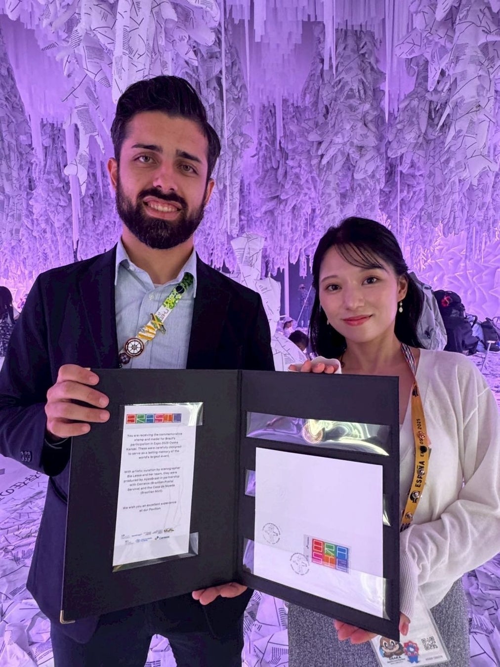 【FC大阪】FC大阪、2025年大阪・関西万博 ブラジルパビリオンより「記念メダル」を拝受