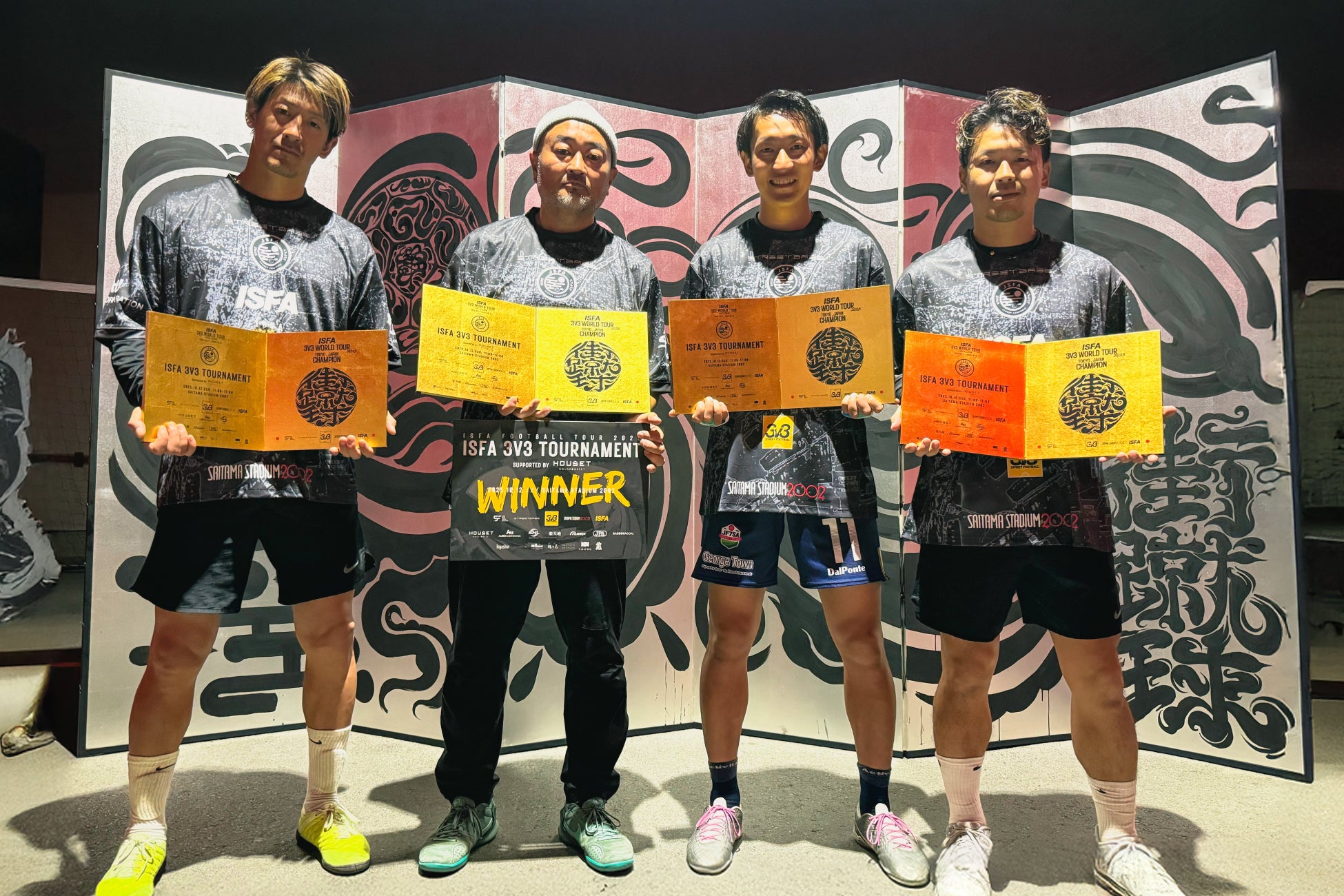 3人制ストリートサッカー国際大会で”STREETBASE 🇯🇵 “が優勝
