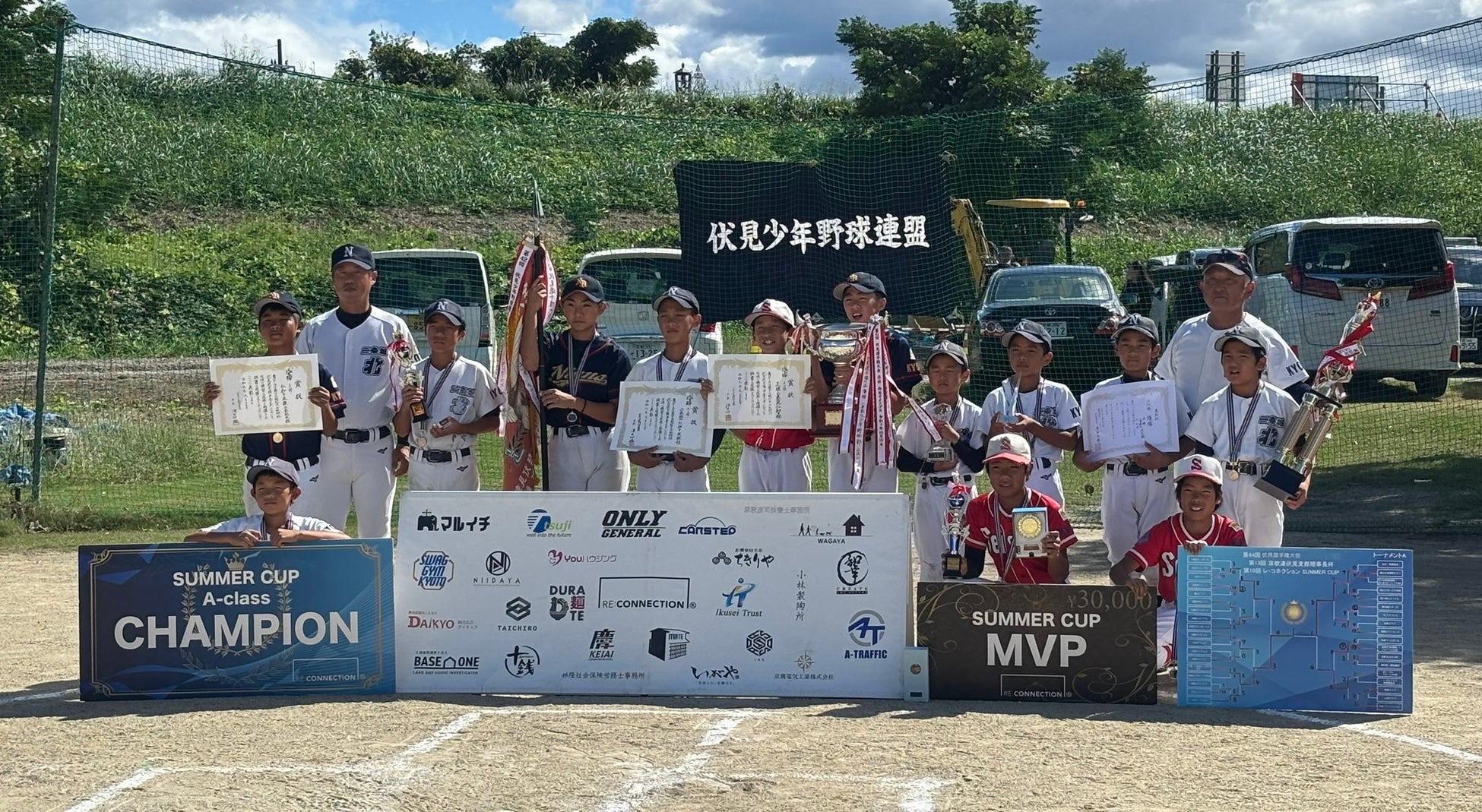 ～ 第10回レ・コネクション杯SUMMER CUP ～京都の少年野球を応援！スポーツと地域を結ぶ社会貢献活動