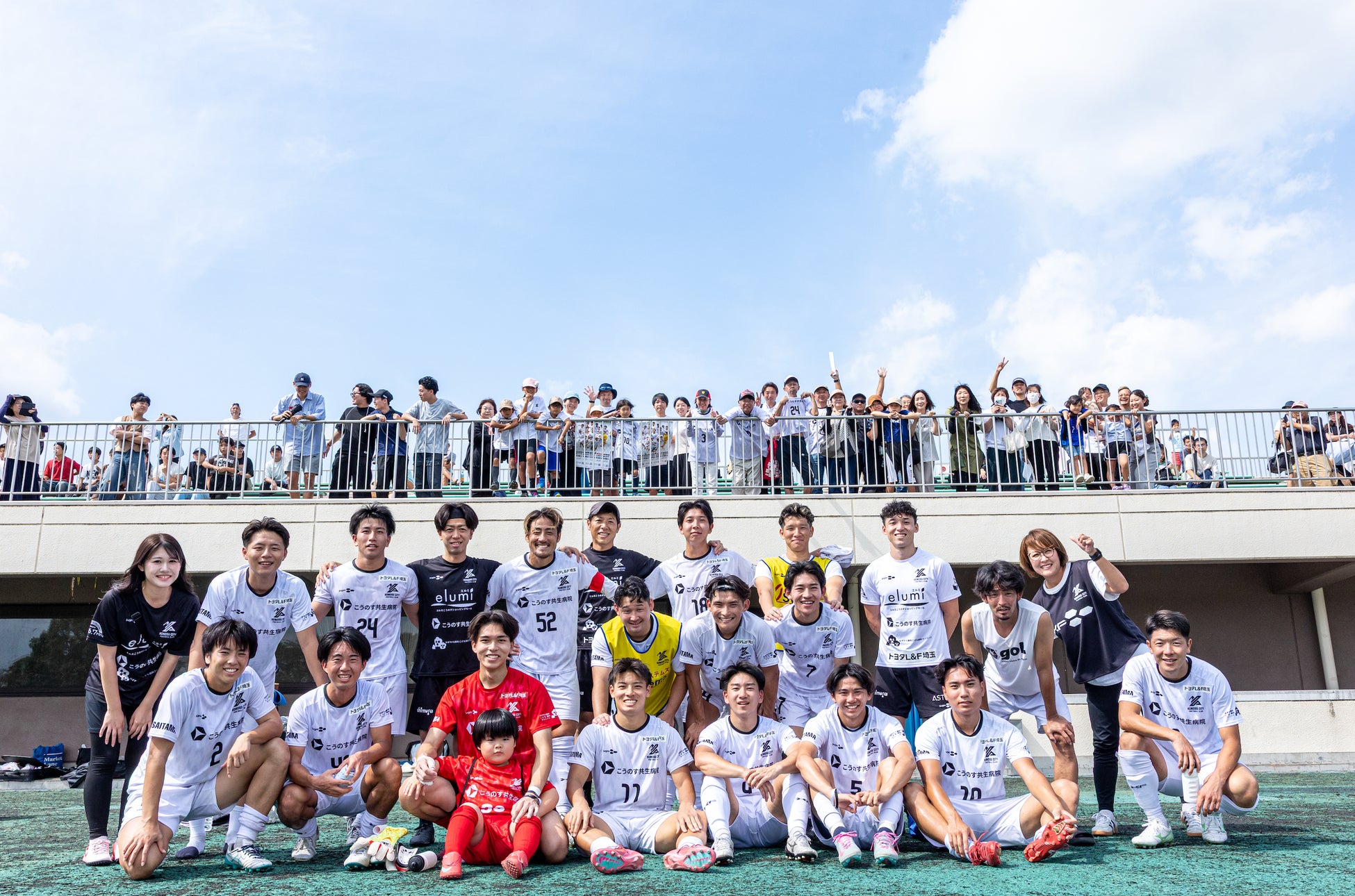 KONOSU CITY FOOTBALL CLUB、埼玉県1部リーグを2位でフィニッシュ