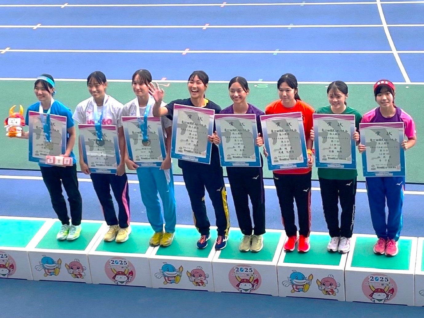 堺整骨院グループのアンバサダー井千夏選手「第79回国民スポーツ大会」で好成績、「第43回全九州高等学校新人陸上競技大会」で優勝しました！