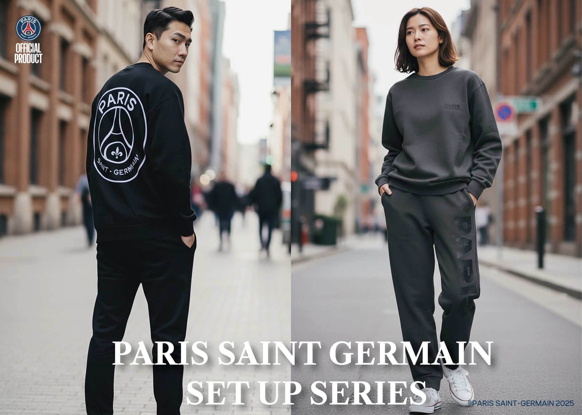 E-COMEGROUPより、『Paris Saint-Germain』 SETUP WEAR SERIESを発売！