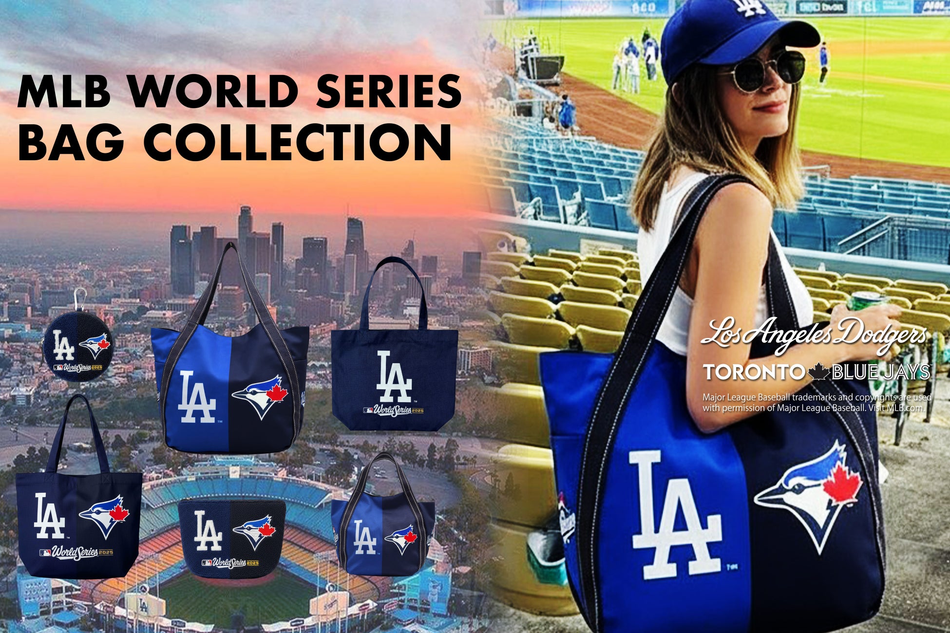 E-COMEGROUPより、 『MLB WORLD SERIES 2025』BAGシリーズを発売！
