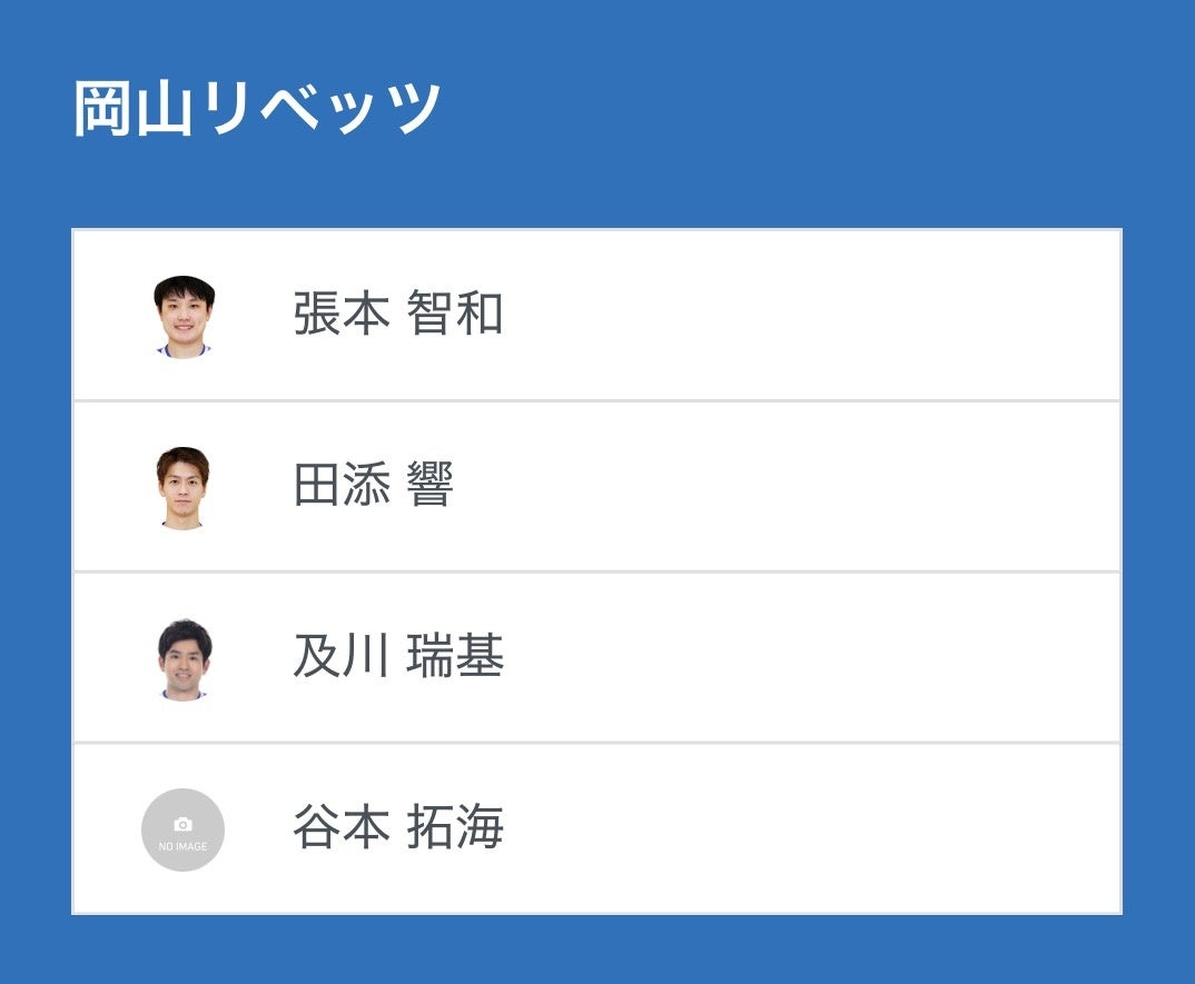 ノジマＴリーグ 2025-2026シーズン 公式戦 11月15日(土)開催 岡山リベッツ vs 静岡ジェード　ベンチ入り選手発表