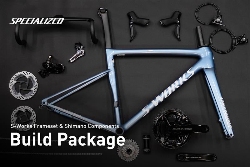 S-Worksロードバイクのフレームセットにコンポーネントを組み合わせた特別価格のパッケージを発売