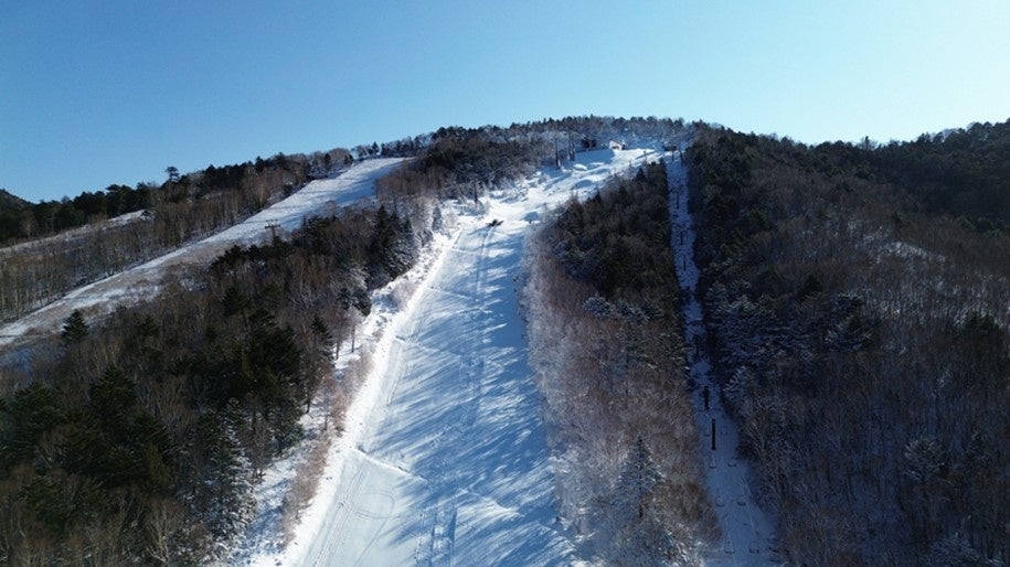 【ハンターマウンテン塩原】寒波の追い風で 11 月 22 日（土）から 3 日間のプレオープン決定