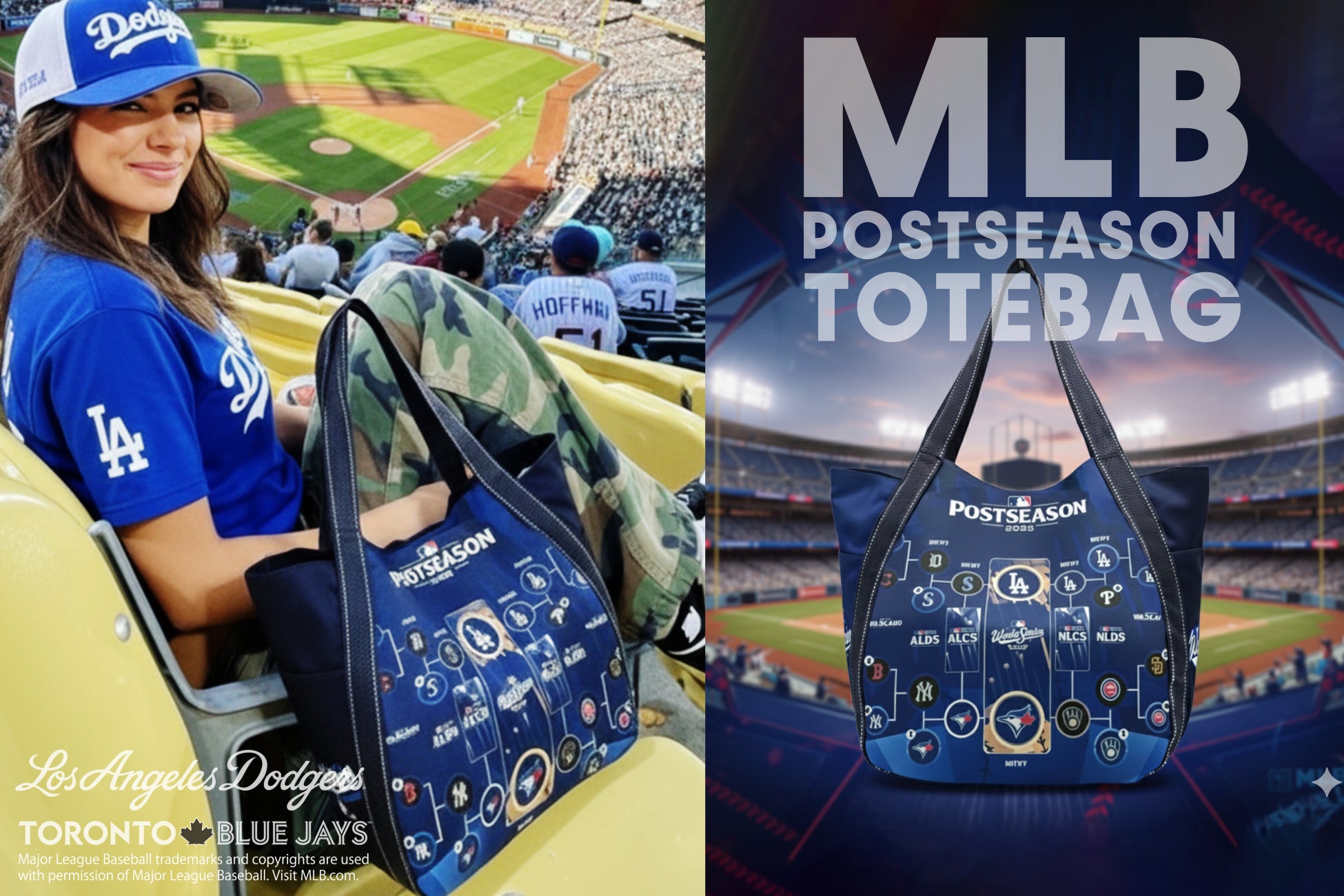 E-COMEGROUPより、【MLB】POSTSEASON2025 TOURNAMENT DESIGN BAGを発売！