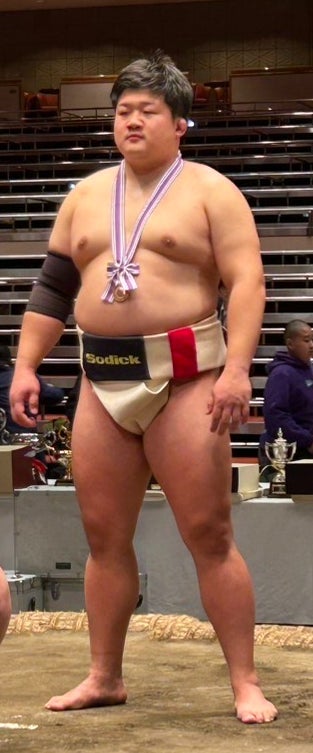 ソディック相撲部　三輪隼斗選手「第74回天皇杯全日本相撲選手権大会」において３位入賞