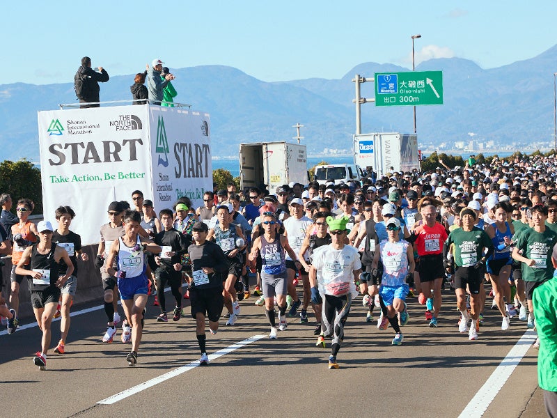 ゴミ排出量を削減し続ける「第20回湘南国際マラソン」をザ・ノース・フェイスがサポート