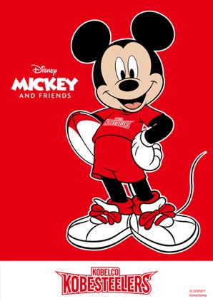 【ラグビー】コベルコ神戸スティーラーズ　＜ディズニー ミッキー＆フレンズ＞ ジャパンラグビー リーグワン コレクション発売のお知らせ