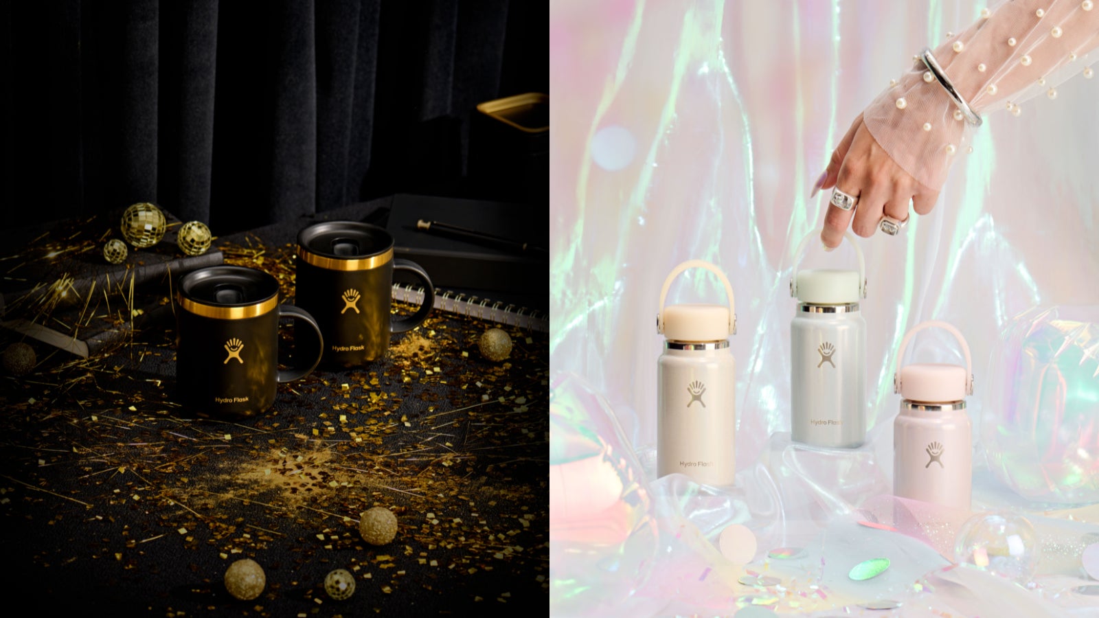 Hydro Flask®、ギフトシーズンを彩る冬限定「SEMI FORMAL」「GLIMMER」2コレクションを発売