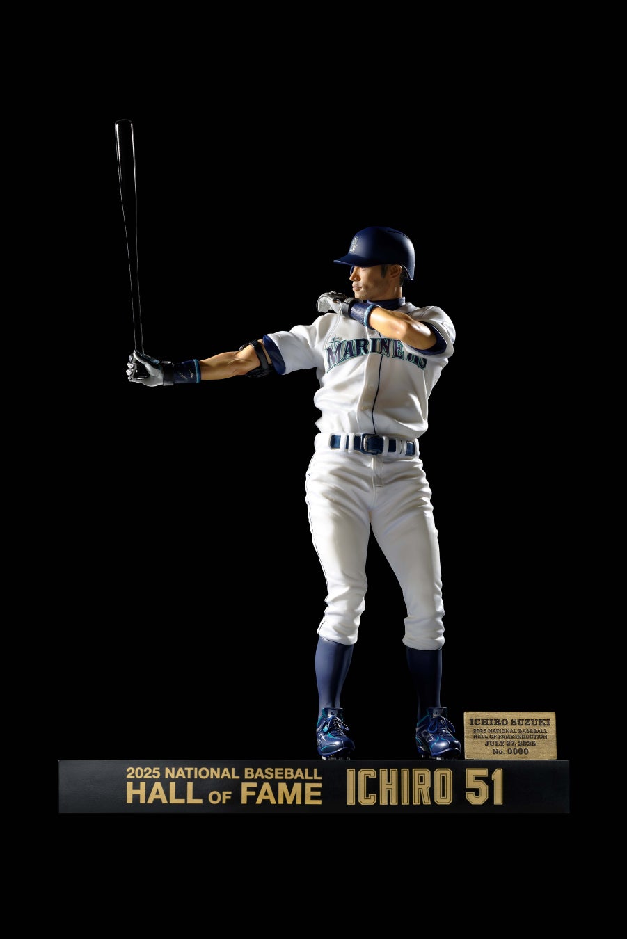 アメリカ野球殿堂入り記念「イチロープレミアムフィギュア」12月12日(金)正午よりJ SPORTSオンラインショップにて予約開始！