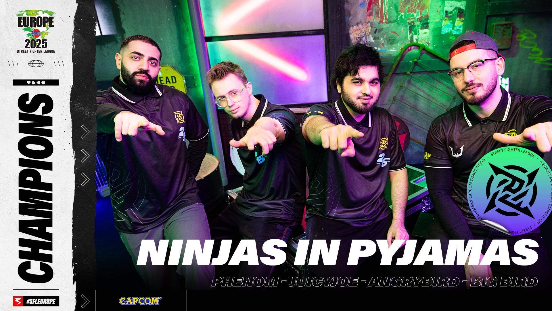 海外地域のSFリーグが決着！　「ストリートファイターリーグ: Pro-EUROPE 2025」/「ストリートファイターリーグ: Pro-US 2025」結果速報！