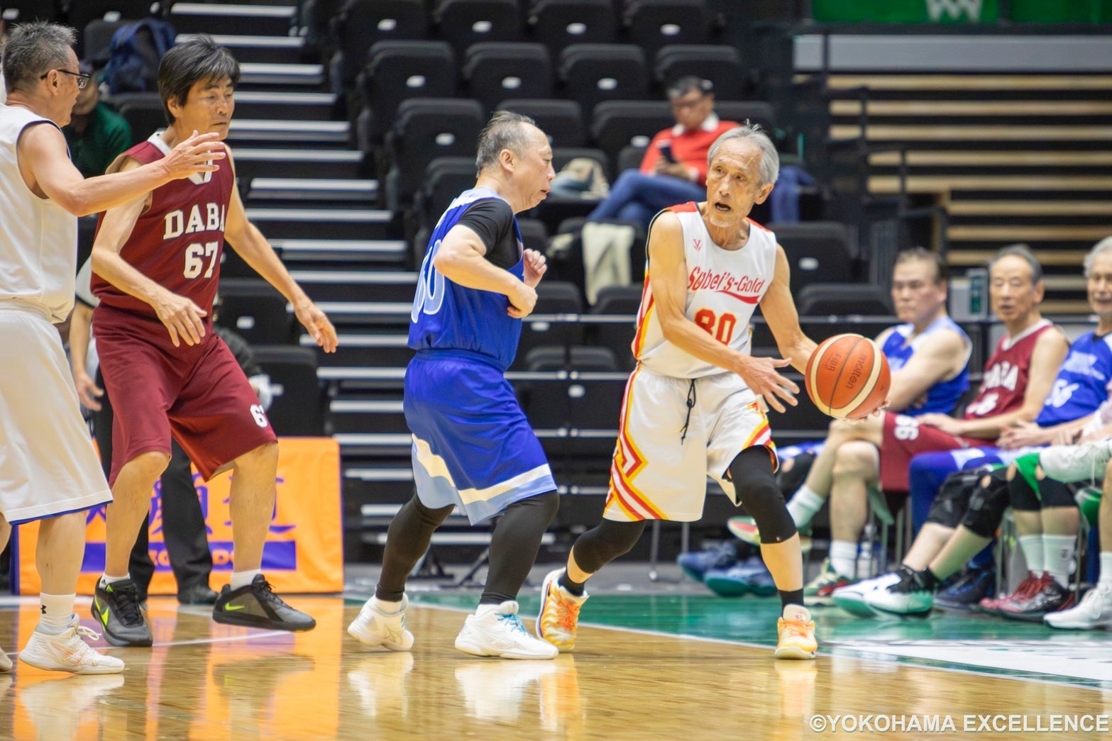 【横浜エクセレンス】【EX Community Project】70歳以上の方を対象としたバスケットボール大会「関東GSB連盟 O70 オールスター戦」を開催しました！