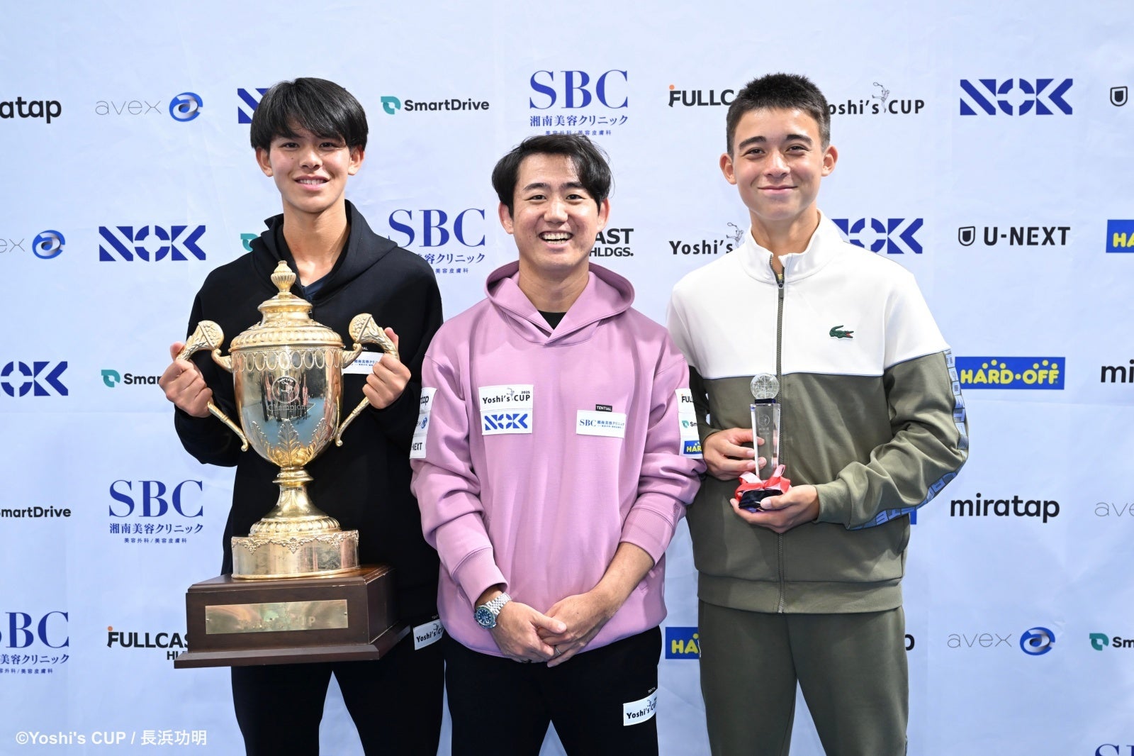 三重県の岡部世南が優勝。西岡良仁主催 若手育成支援プログラム『Yoshi’s CUP 2025』閉幕