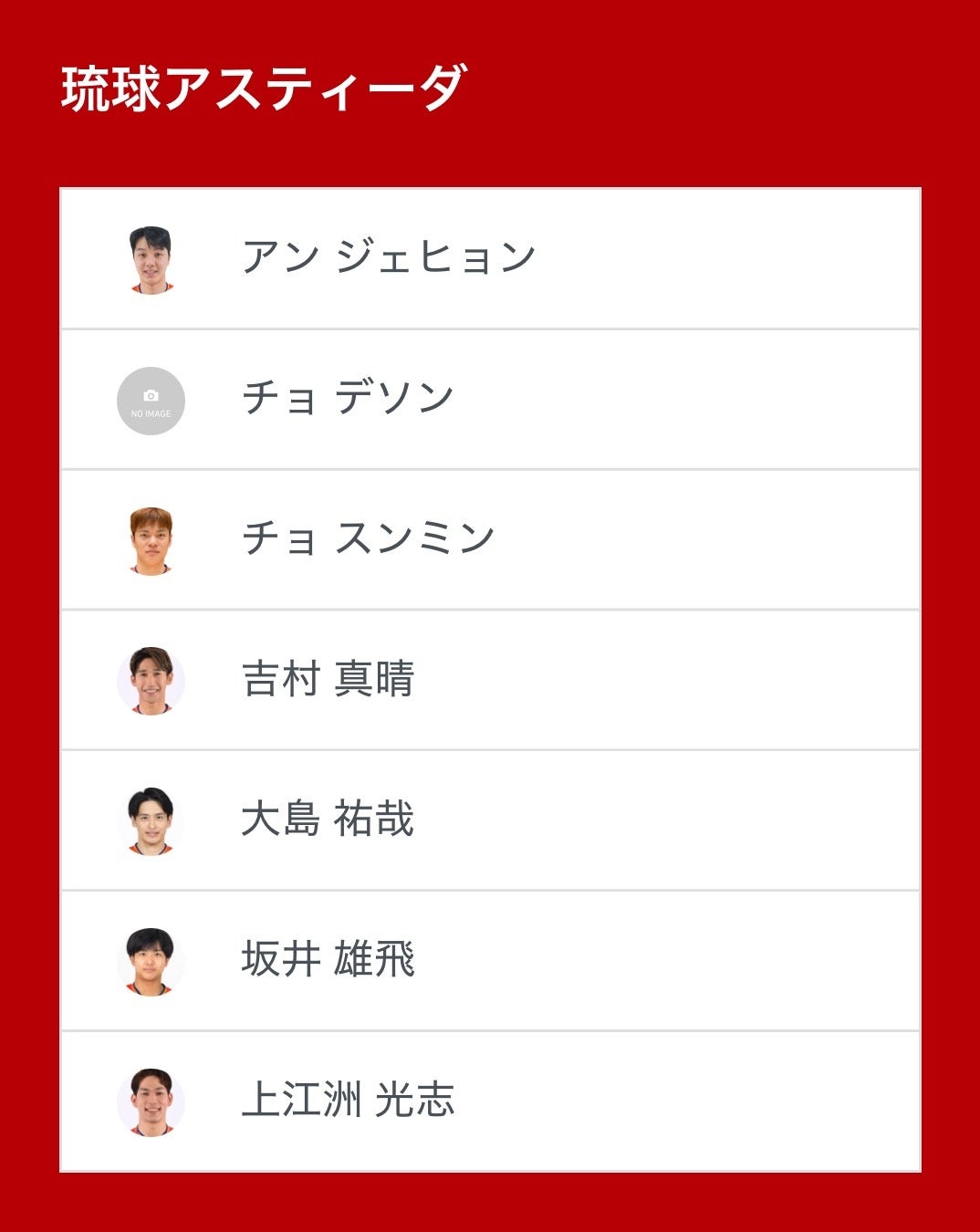 ノジマＴリーグ 2025-2026シーズン 公式戦 12月20日(土)開催 琉球アスティーダ vs 岡山リベッツ　ベンチ入り選手発表