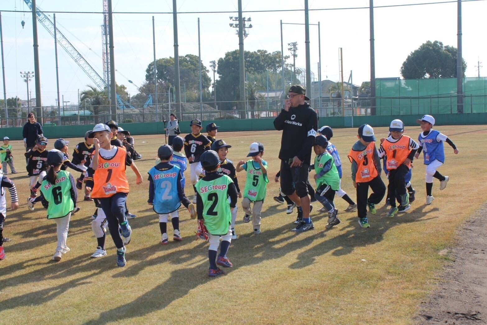 子どもの成長支える野球支援、アスリートワークス「第3回キッズベースボールランド」参加