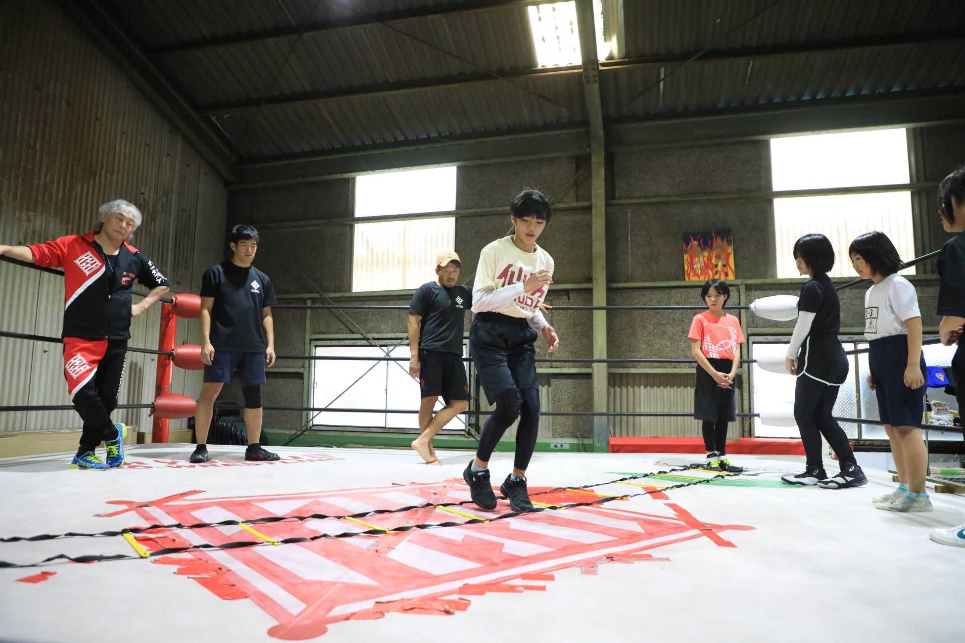 九州プロレス U-15女子プロレススクール プレオープン