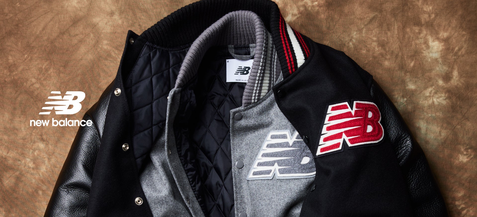 ニューバランス原宿にて、Made in U.S.A. Premium Varsity Jacket限定販売と特別カスタマイズ体験「Crafted Now」開催