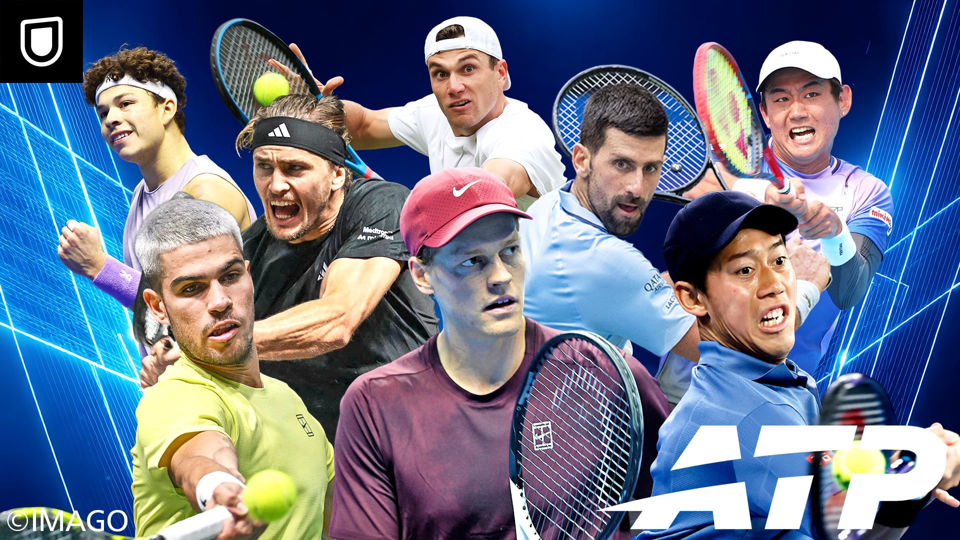 ATPツアー2026がいよいよ開幕！錦織圭出場のキャンベラ含むATPチャレンジャー36大会もU-NEXTで独占配信決定！さらに“頂上決戦”シナーvs.アルカラスのエキシビションマッチも独占配信