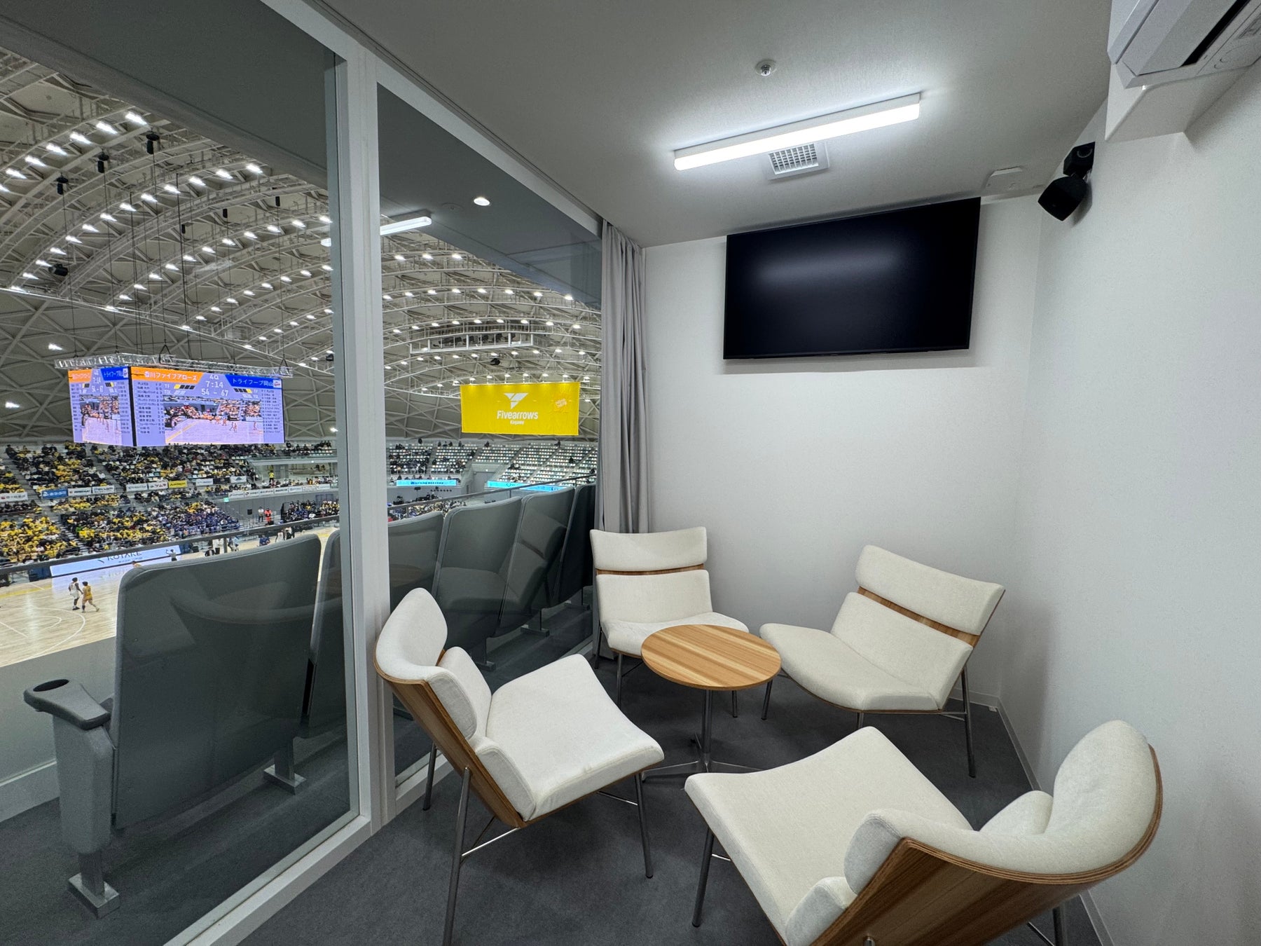 【香川ファイブアローズ】あなぶきアリーナ香川「VIPルーム」一般販売開始のお知らせ