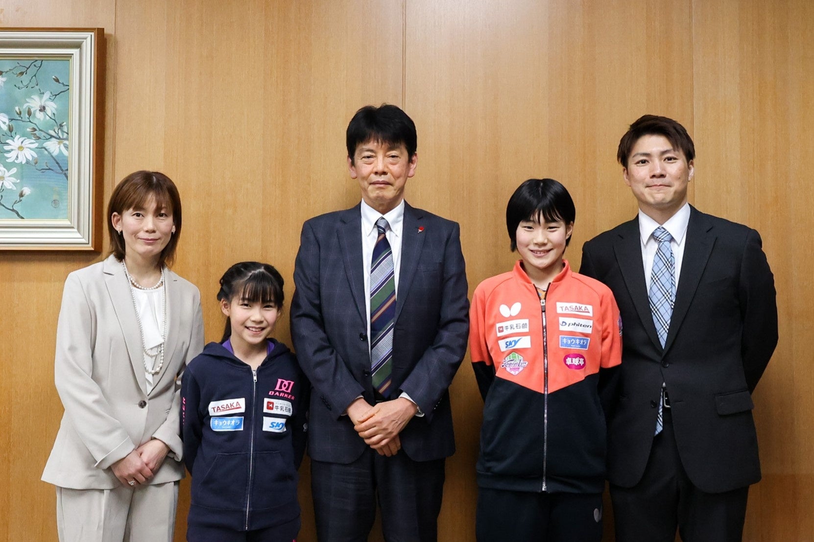 ヌヴォトンジャパン　京都の卓球アスリート「松島四兄弟」とスポンサー契約を締結