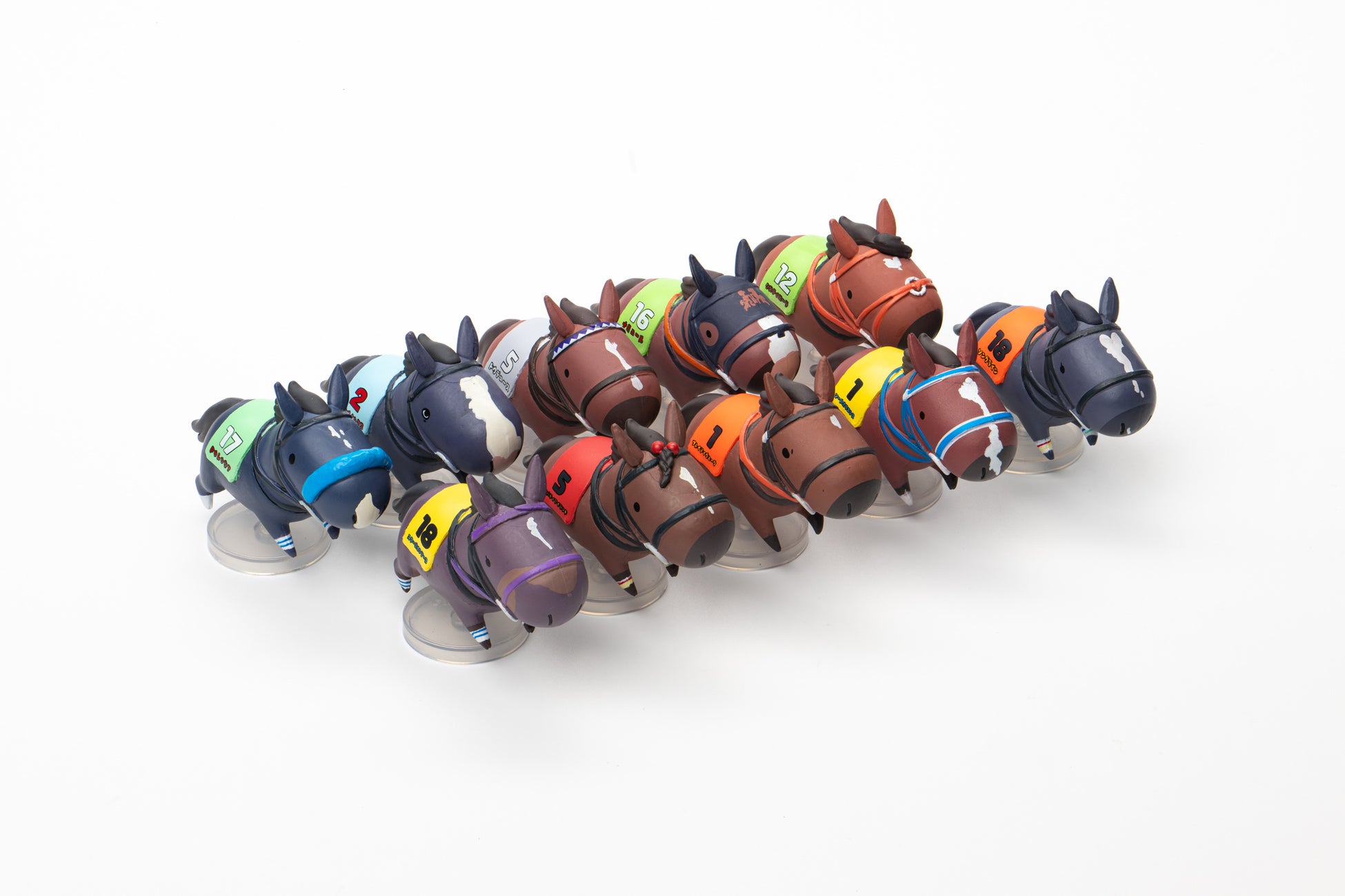 競走馬グッズブランド「UMAbred」よりフィギュアコレクションVol.1が販売開始！