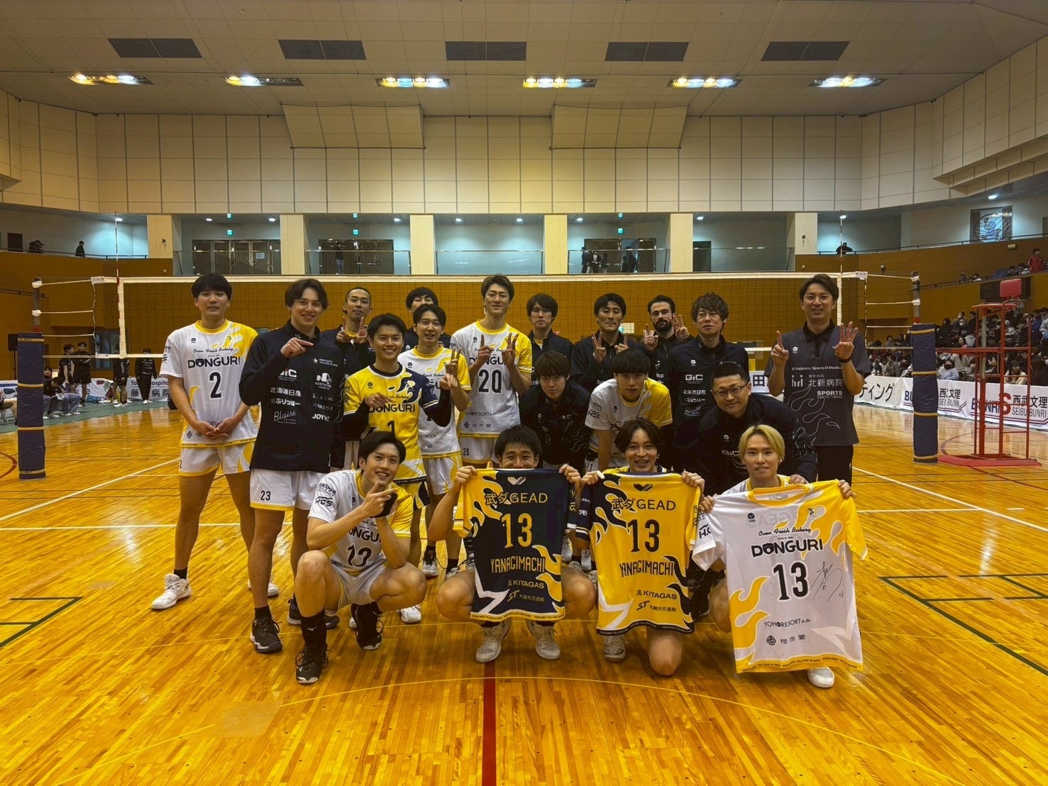 北海道イエロースターズ、12連勝でリーグ単独首位を快走