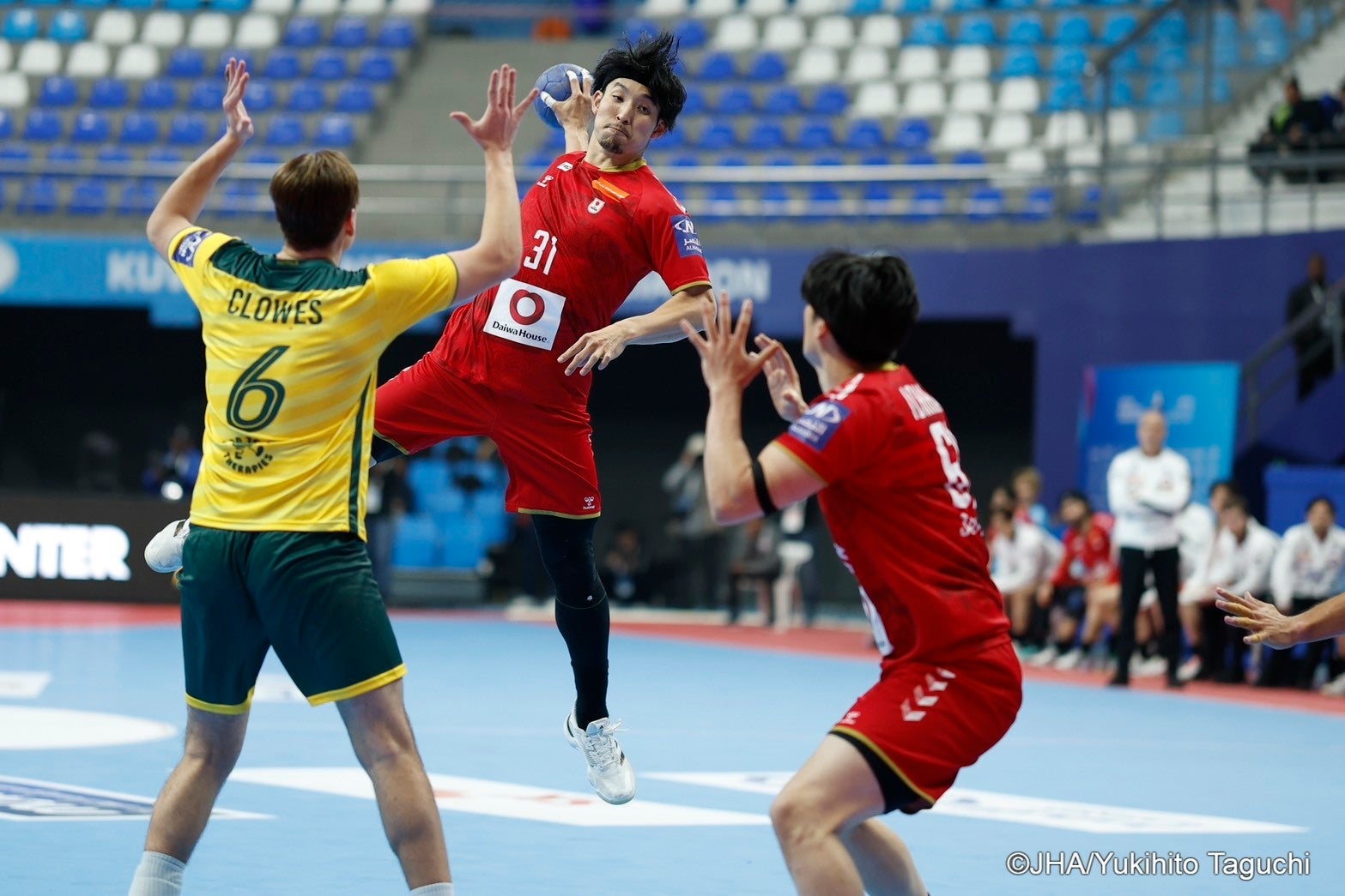 【マッチレポート】ハンドボール男子日本代表、初戦を快勝で飾る《第22回男子アジア選手権》