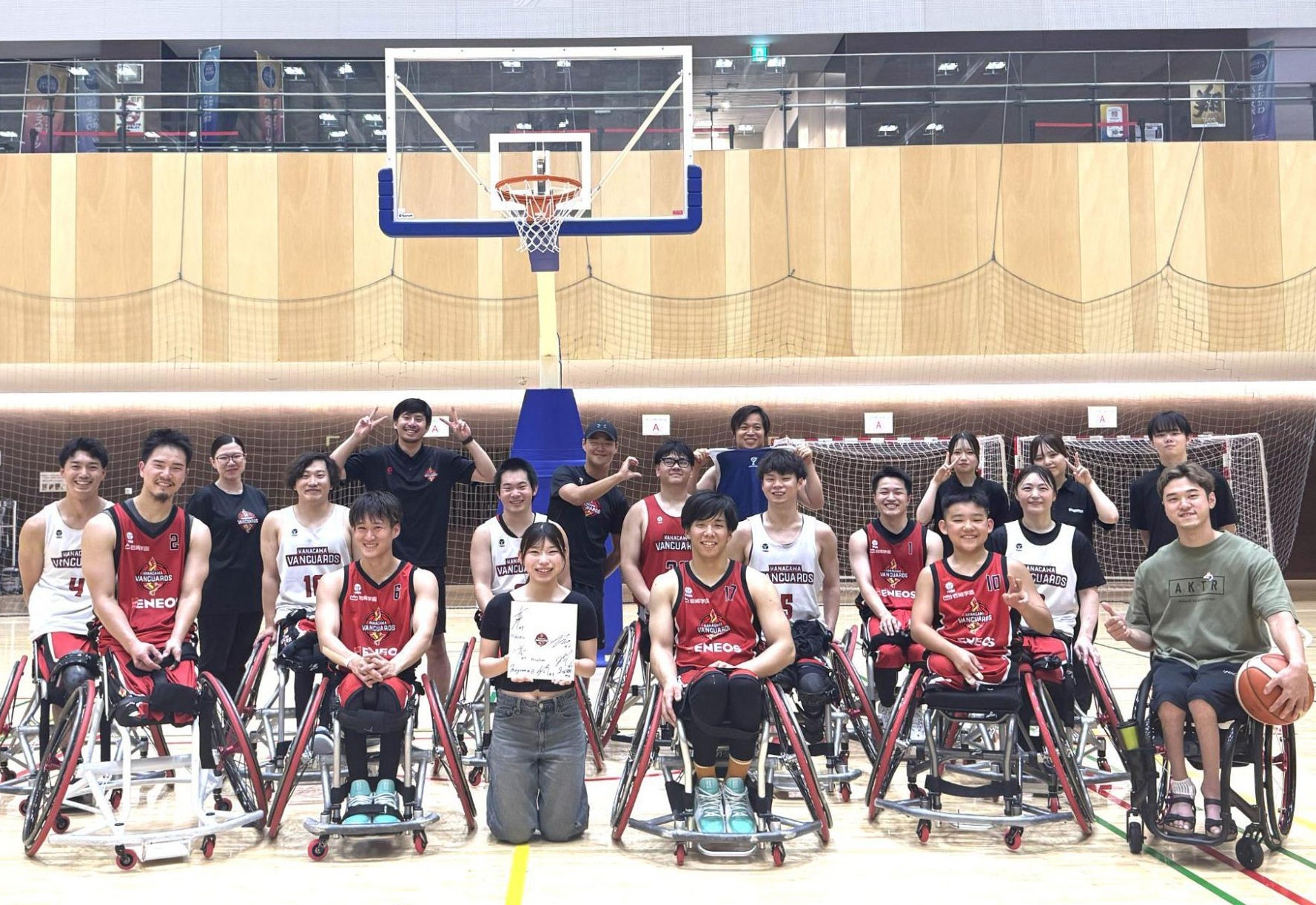 天皇杯4連覇を目指す神奈川VANGUARDS1月25日のホーム最終戦に向けて岩崎学園の学生がチームの一員として活躍中