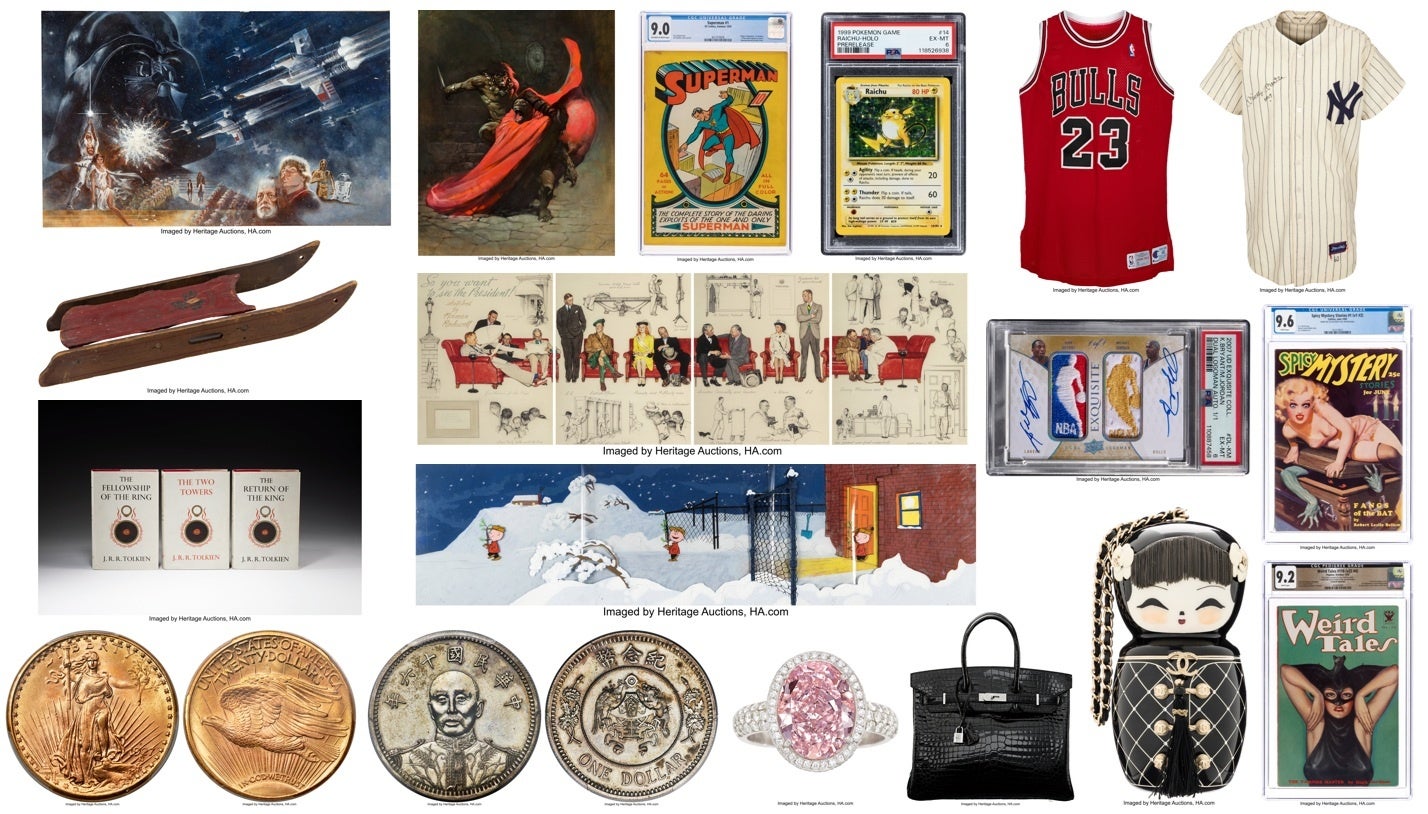 「ヘリテージ・オークションズ」 2025年総売上が21億5,000万ドル（約3,400億円）に達し、5年連続で年間売上記録を更新！