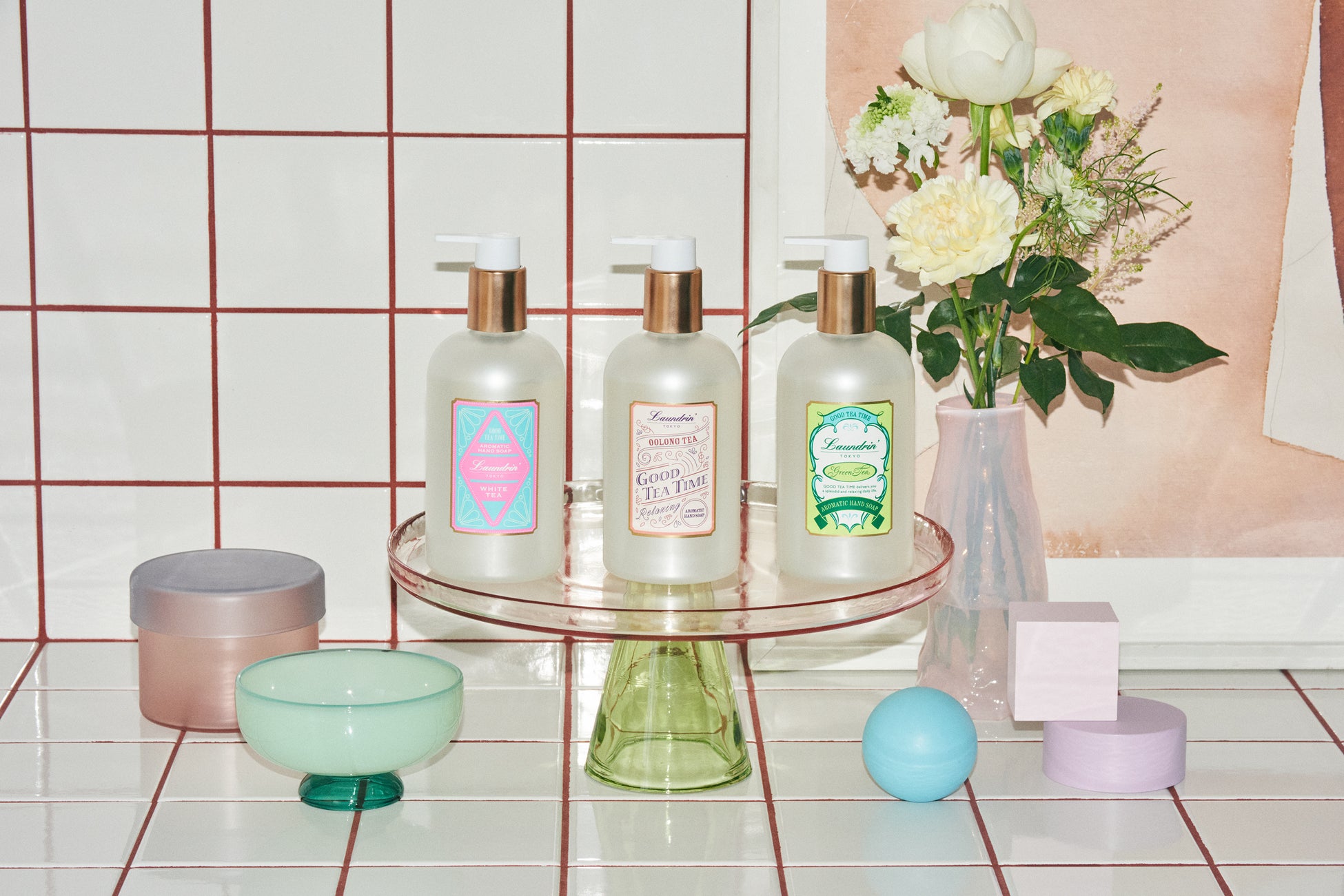 人気のランドリンティーフレグランスから初のアロマティックハンドソープが3月1日から発売開始