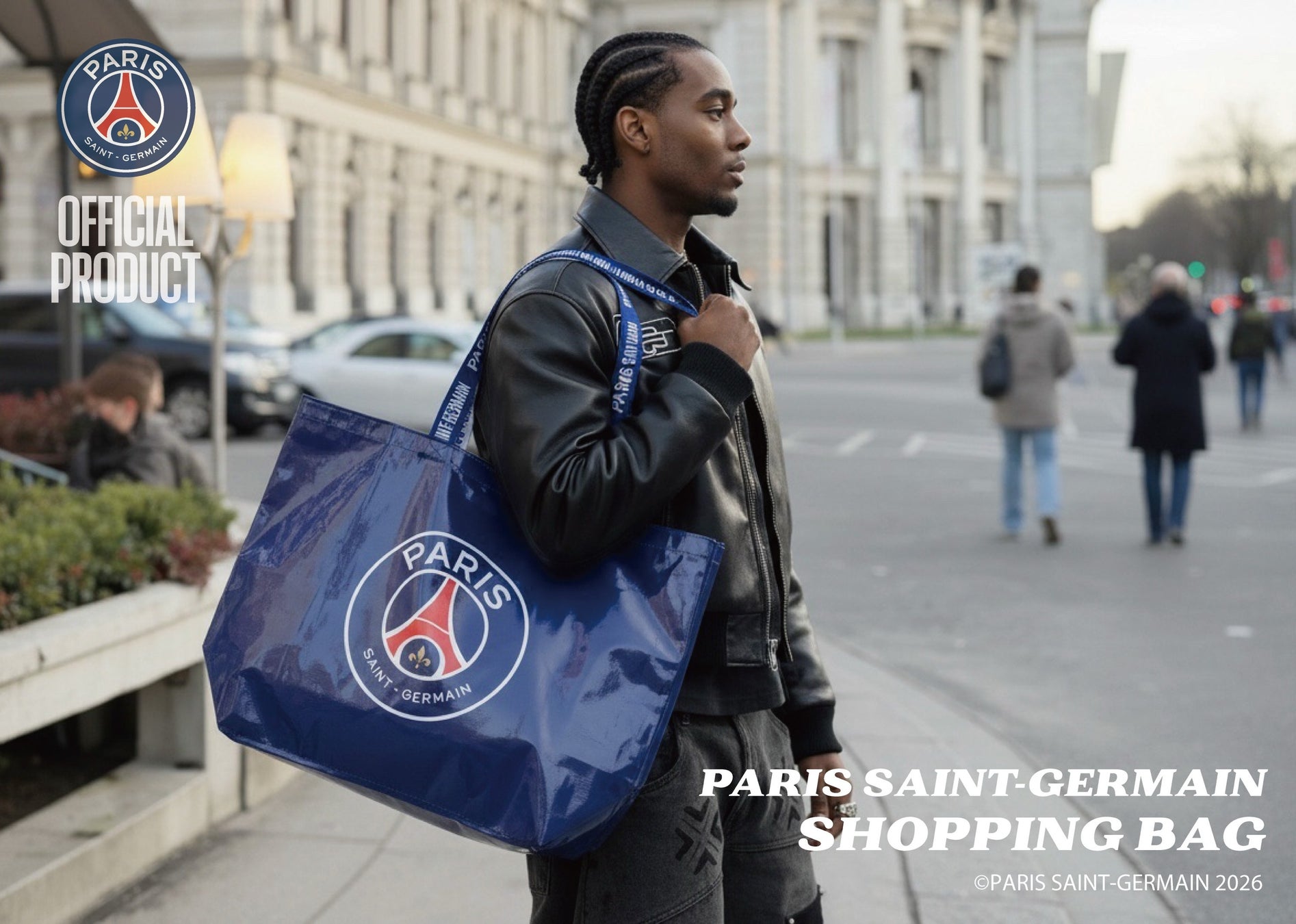 世界的フットボールクラブ Paris Saint-Germain（パリ・サン＝ジェルマン）より、クラブのエッセンスを日常に落とし込んだショッピングバッグが登場！