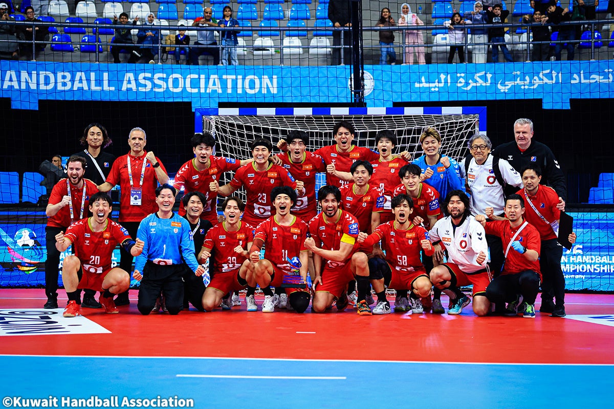 【マッチレポート】シーソーゲームを制し、メインラウンド突破へ大きく前進《第22回男子ハンドボールアジア選手権》